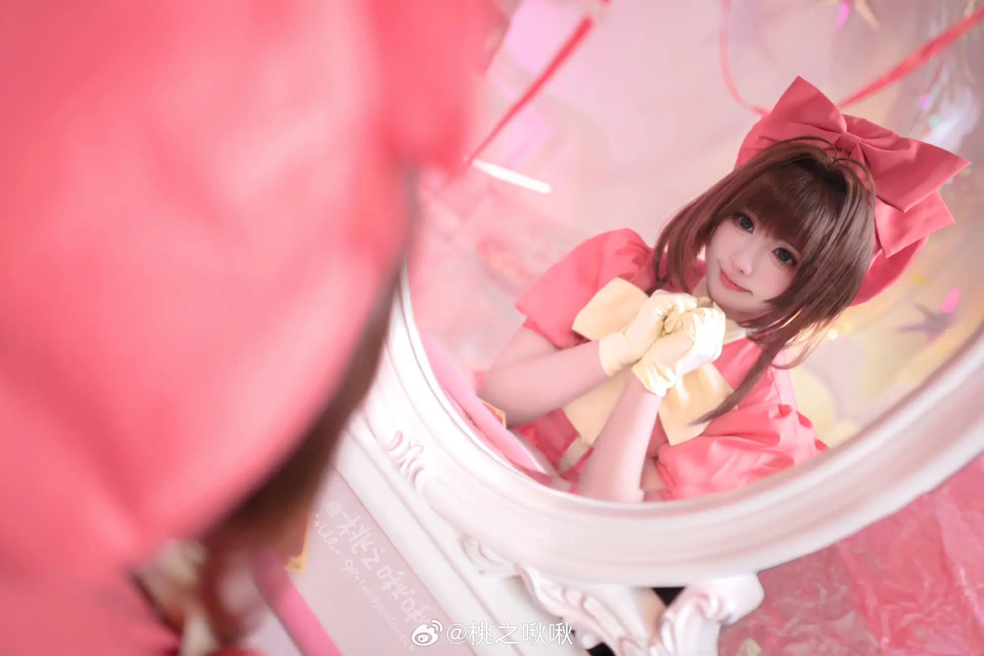 COSPLAY THE FIGHT 斗牌战斗服ver. 木之本樱@桃之啾啾 COSPLAY-第5张