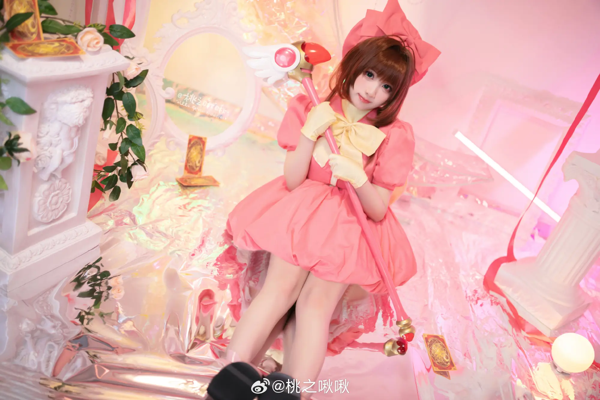 COSPLAY THE FIGHT 斗牌战斗服ver. 木之本樱@桃之啾啾 COSPLAY-第9张
