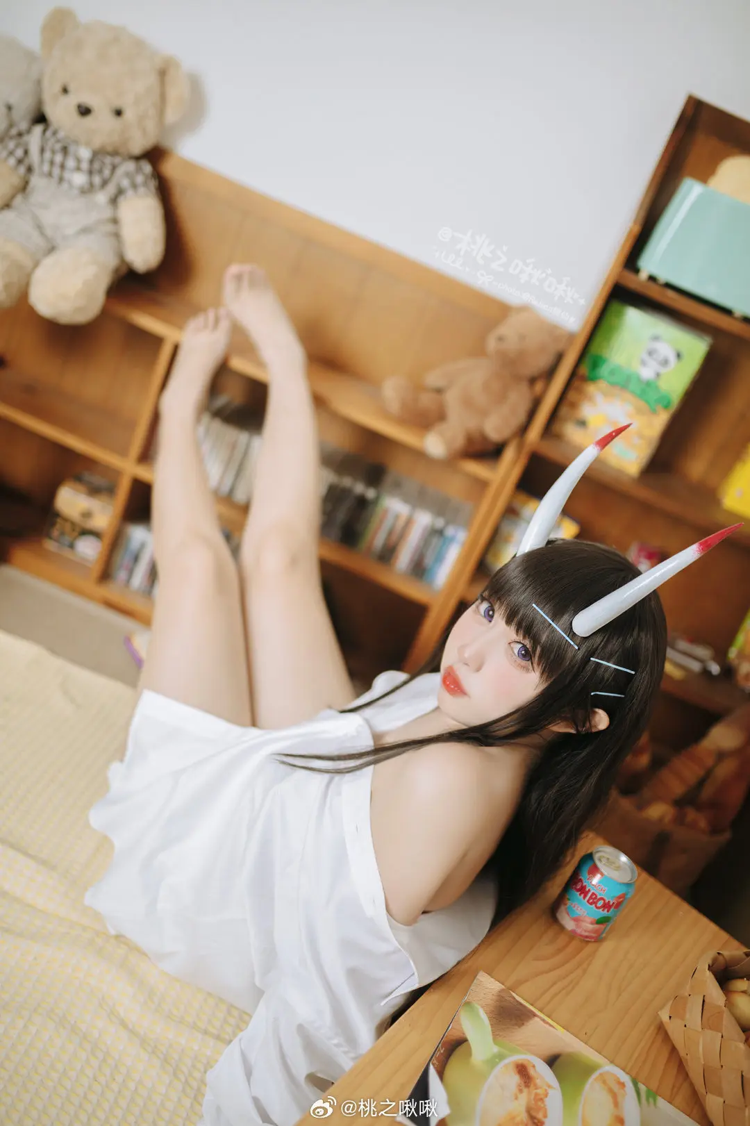 COSPLAY 碧蓝航线  呼…那就稍微准备下……今天也要加油哦。@桃之啾啾-公众号小姨ai