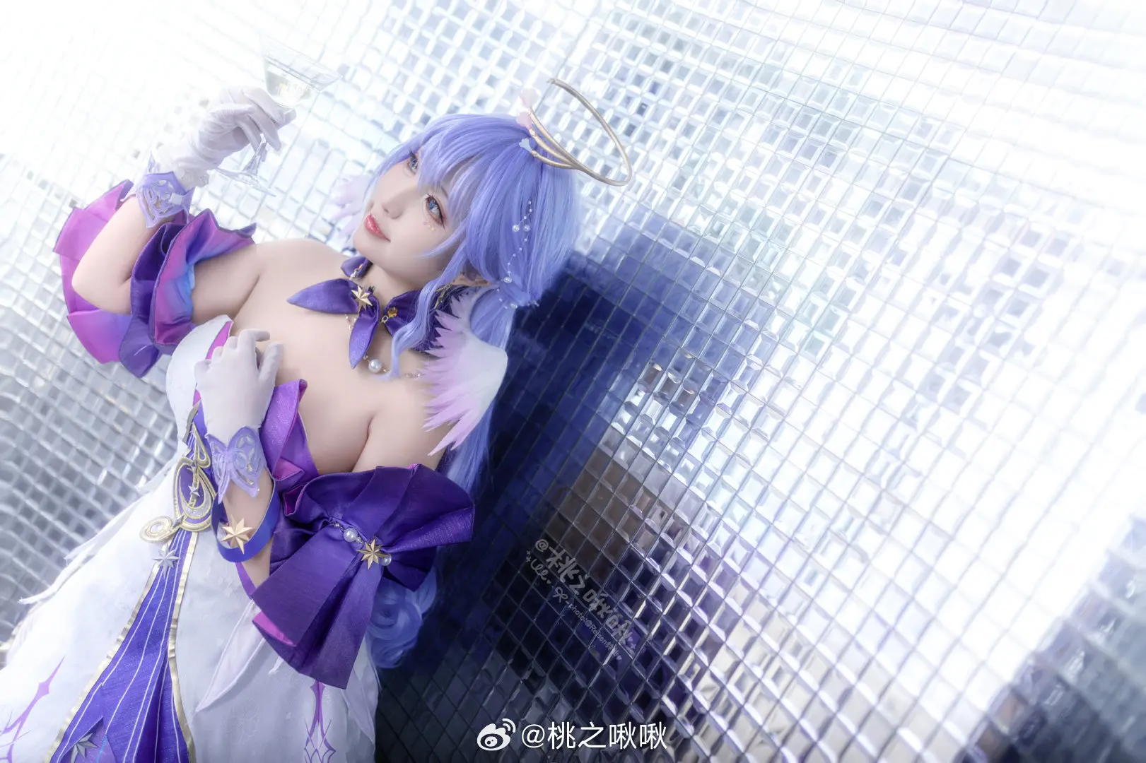 COSPLAY 但无人在意 聚光灯下知更鸟真正的愿望。崩坏：星穹铁道 知更鸟@桃之啾啾 COSPLAY-第3张