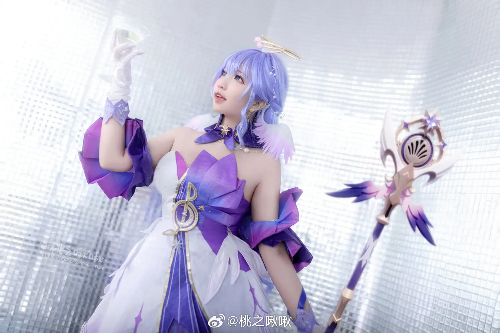 COSPLAY 但无人在意 聚光灯下知更鸟真正的愿望。崩坏：星穹铁道 知更鸟@桃之啾啾 COSPLAY-第4张