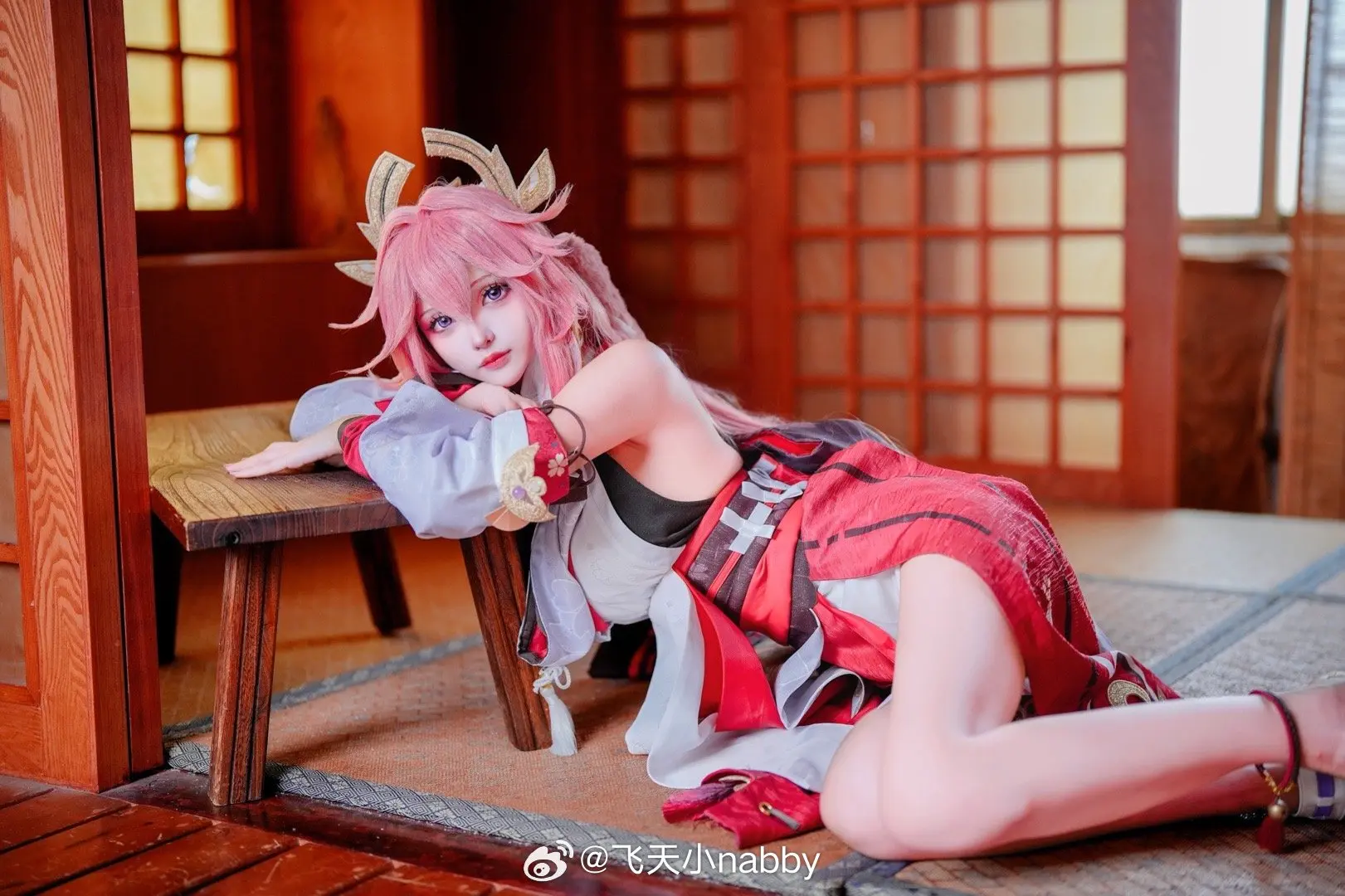 COSPLAY 原神枫丹 八重神子@飞天小nabby COSPLAY-第10张