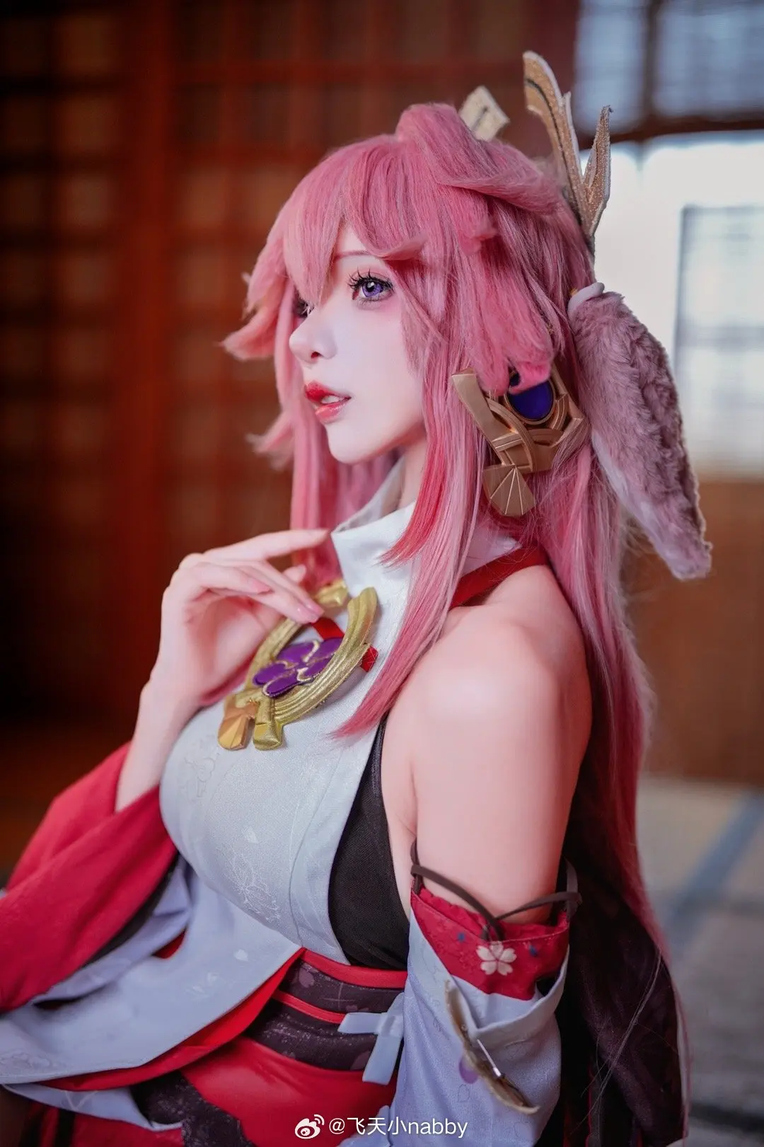 COSPLAY 原神枫丹 八重神子@飞天小nabby COSPLAY-第12张