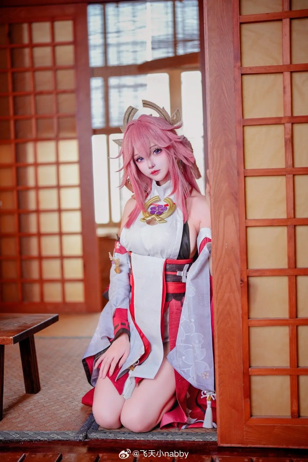 COSPLAY 原神枫丹 八重神子@飞天小nabby COSPLAY-第5张