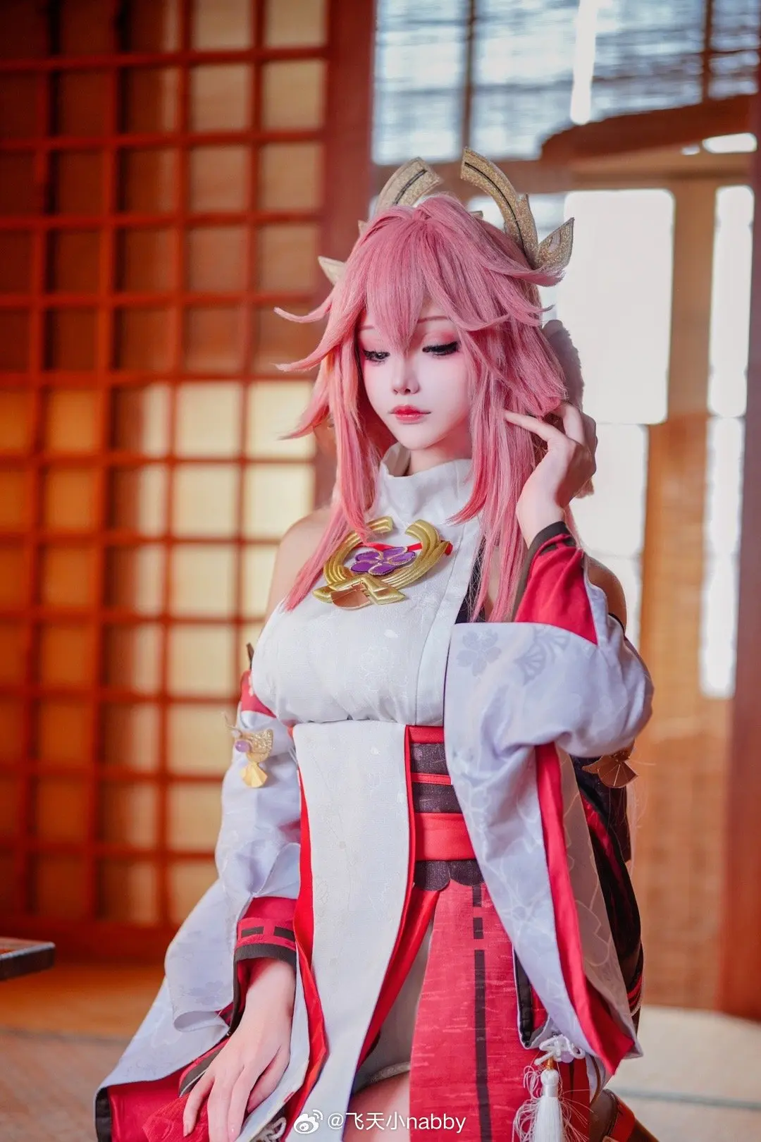 COSPLAY 原神枫丹 八重神子@飞天小nabby COSPLAY-第6张