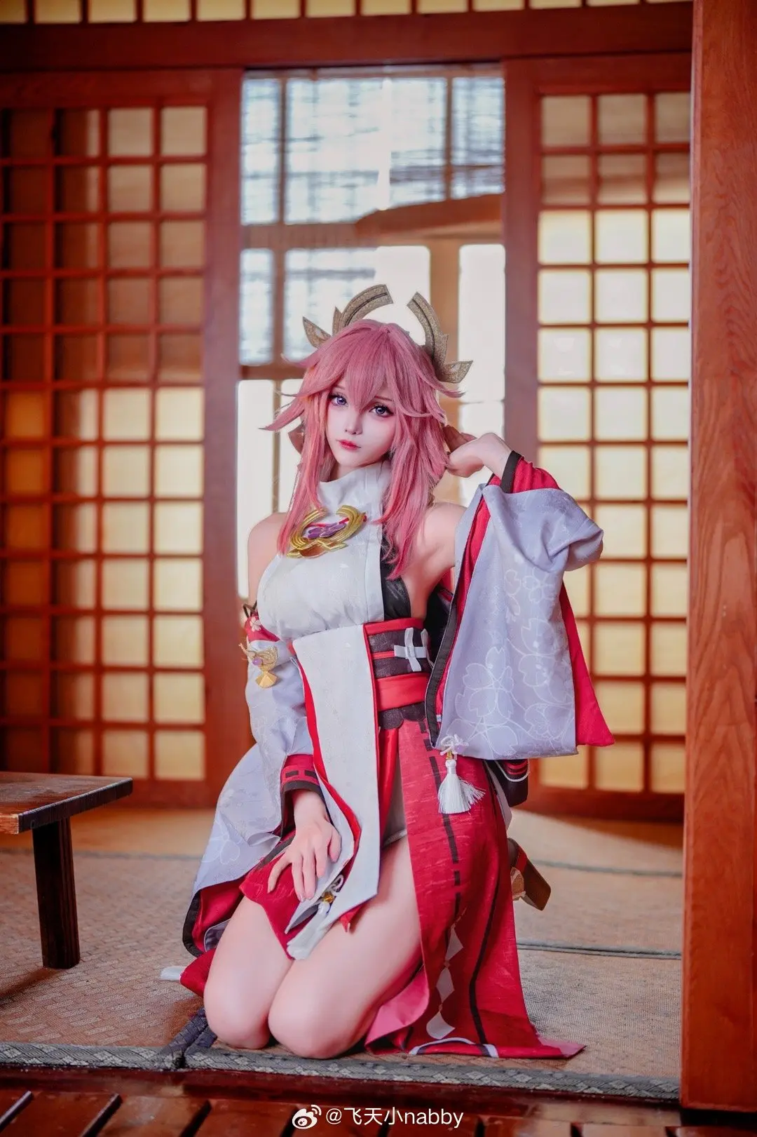 COSPLAY 原神枫丹 八重神子@飞天小nabby COSPLAY-第8张