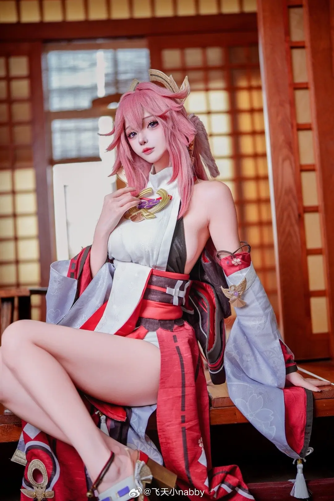 COSPLAY 原神枫丹 八重神子@飞天小nabby COSPLAY-第9张