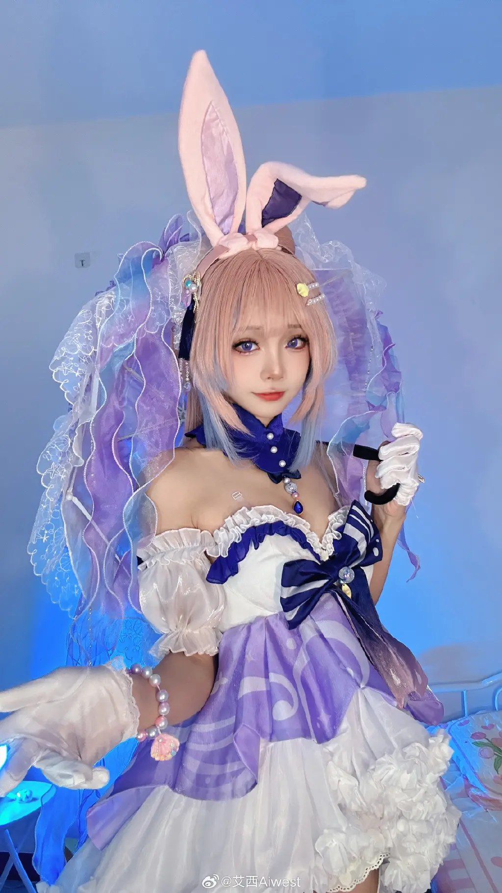 cosplay 原神 珊瑚宫心海@艾西Aiwest COSPLAY-第4张