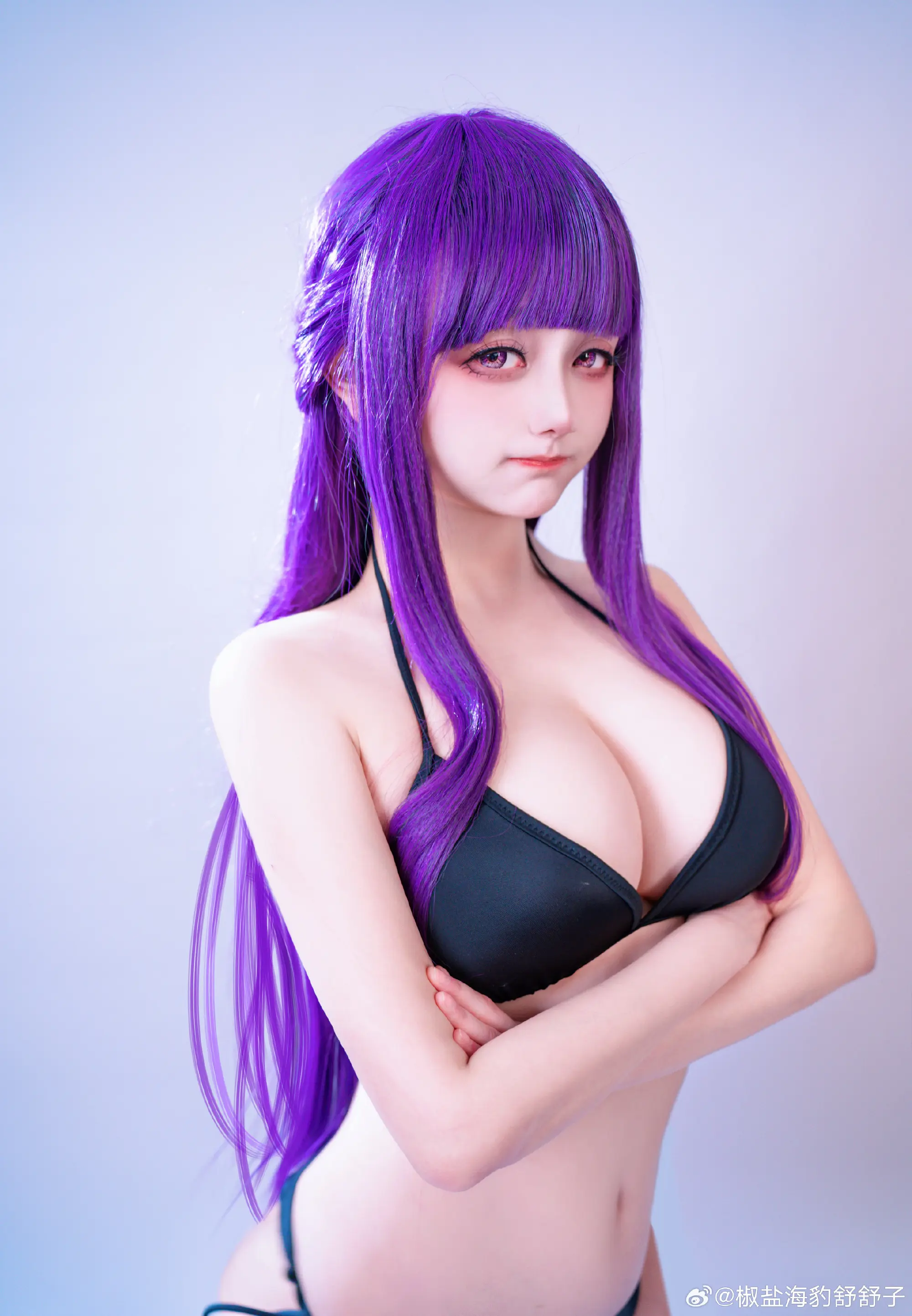 cosplay 葬送的芙莉莲@椒盐海豹舒舒子-公众号小姨ai