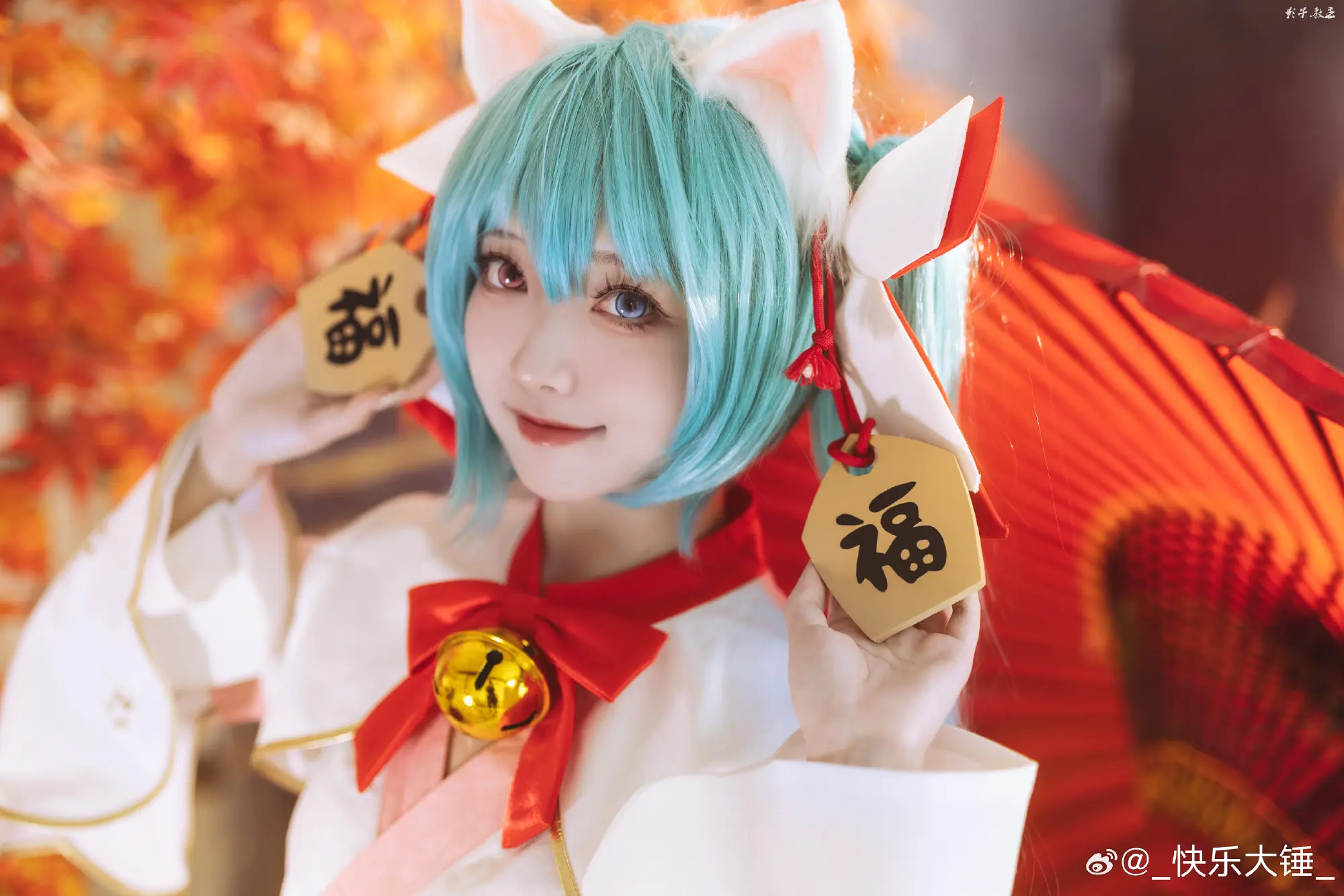 cosplay 初音未来 miku招财猫₍˄·͈༝·͈˄*₎◞ ̑̑@_快乐大锤_ COSPLAY-第10张