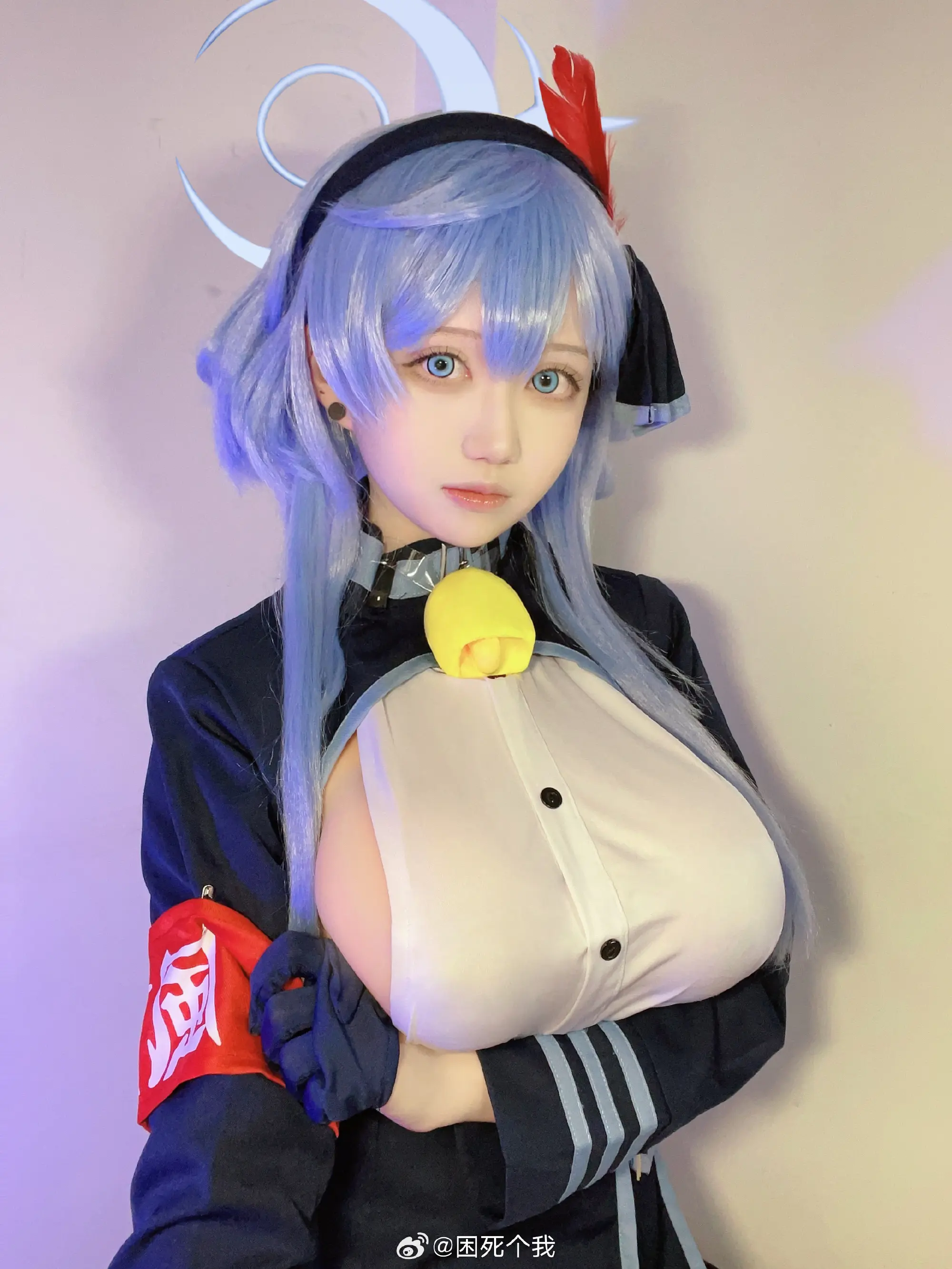 COSPLAY 蔚蓝档案 天雨亚子@困死个我 COSPLAY-第5张