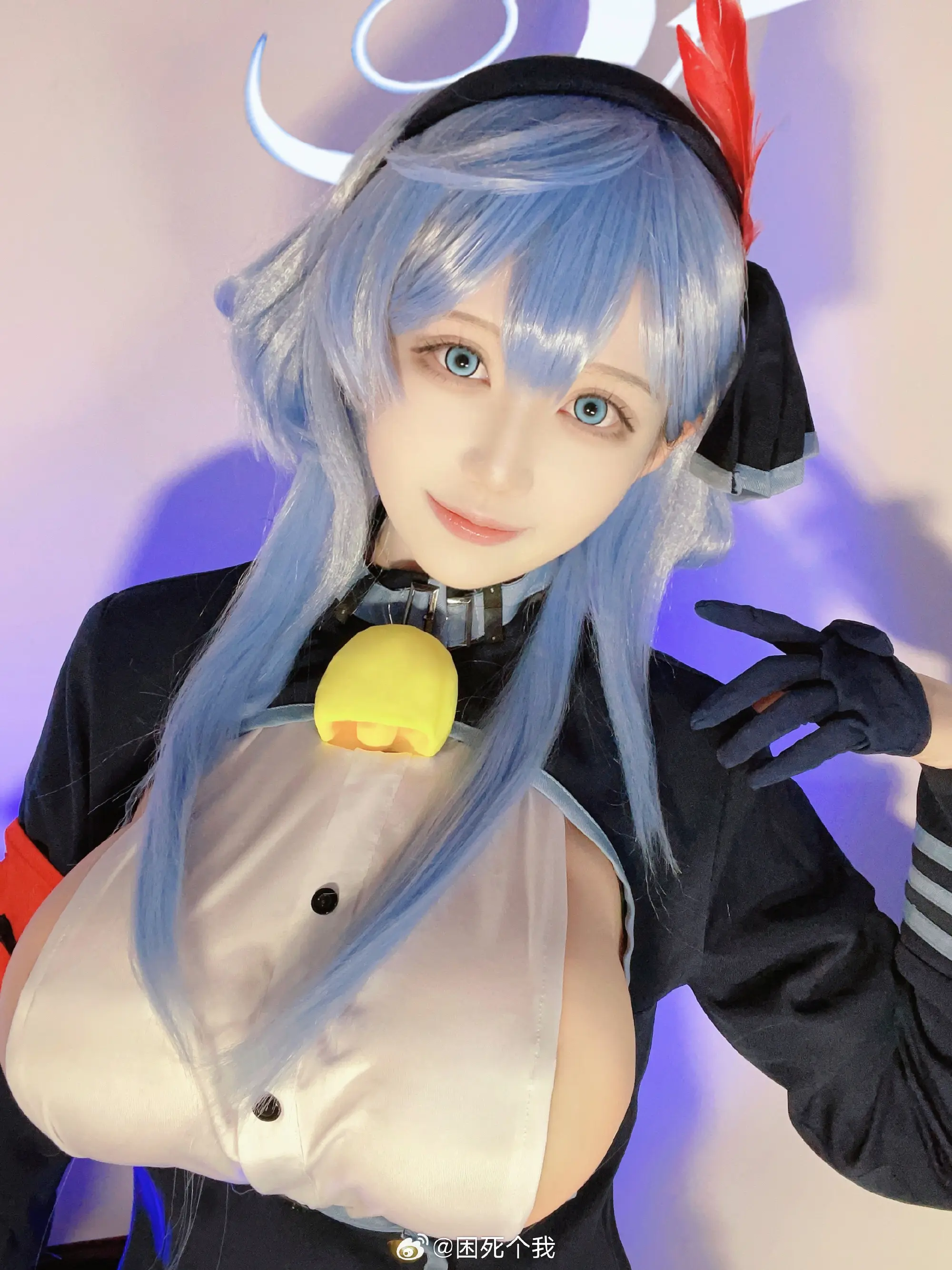 COSPLAY 蔚蓝档案 天雨亚子@困死个我 COSPLAY-第2张