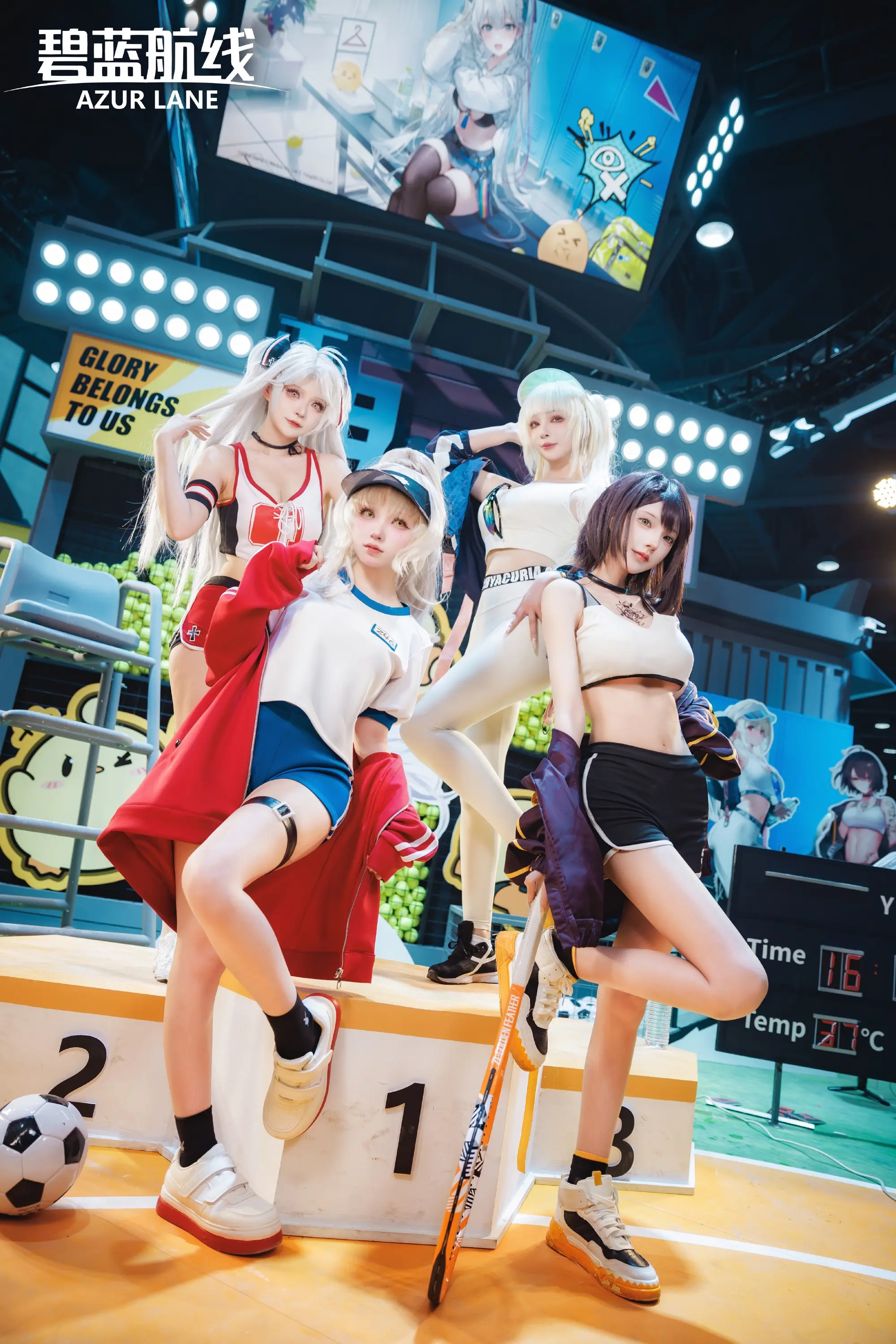 COSPLAY Viel Glück~指挥官玩得开心吗？我的应援是只给你的哦~嘻嘻~ 碧蓝航线 COSPLAY-第5张
