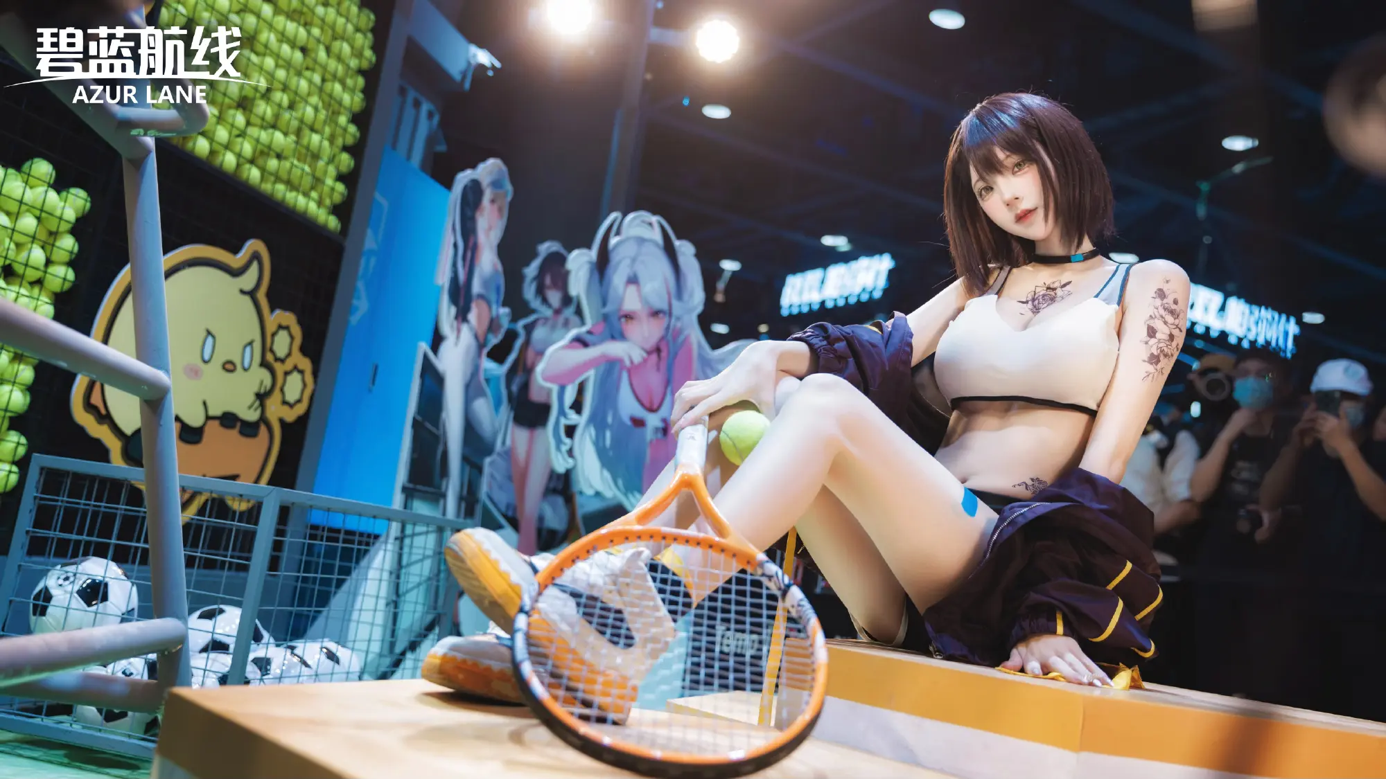COSPLAY Viel Glück~指挥官玩得开心吗？我的应援是只给你的哦~嘻嘻~ 碧蓝航线 COSPLAY-第7张