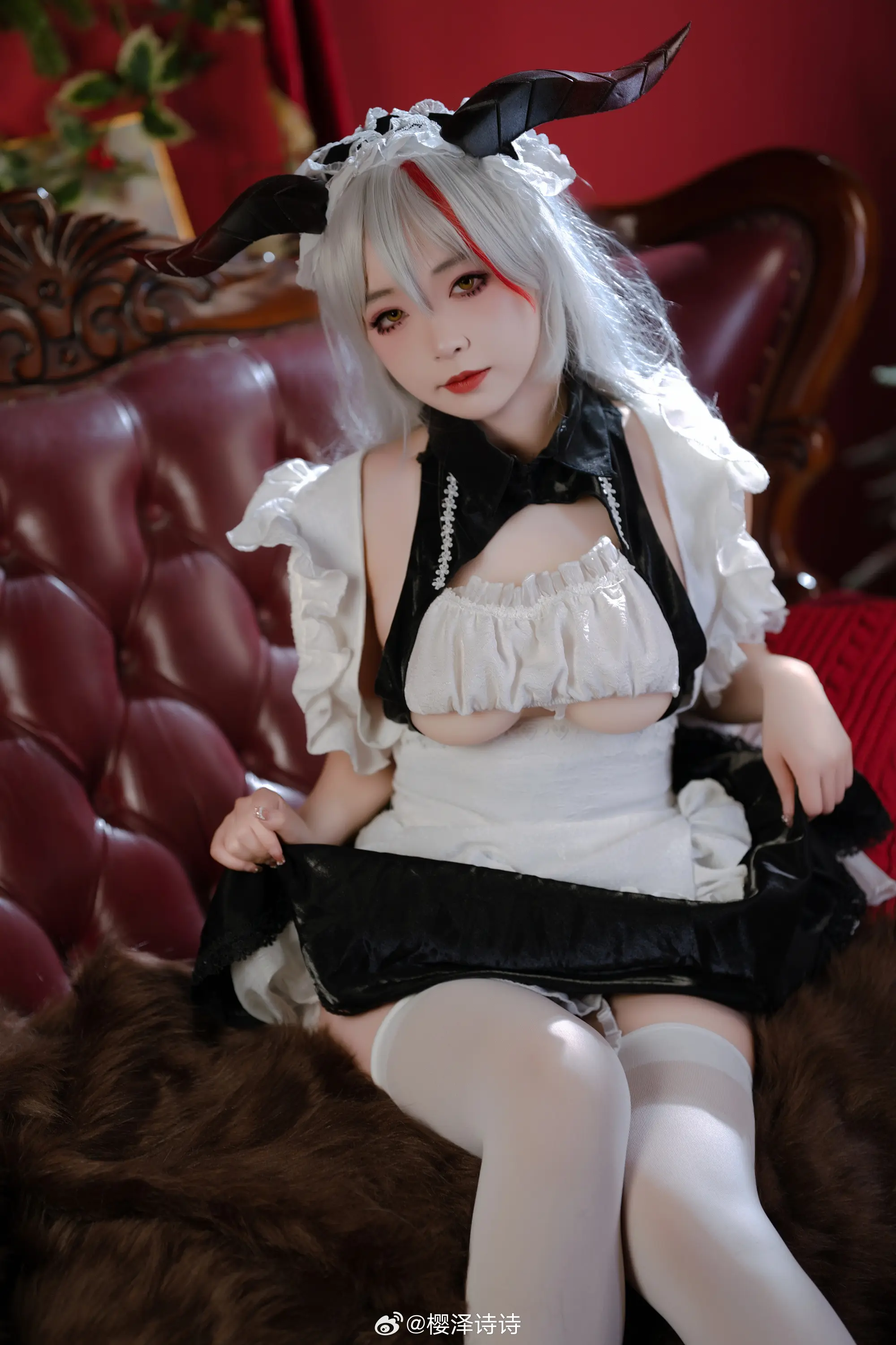 COSPLAY 碧蓝航线 埃吉尔@樱泽诗诗-公众号小姨ai