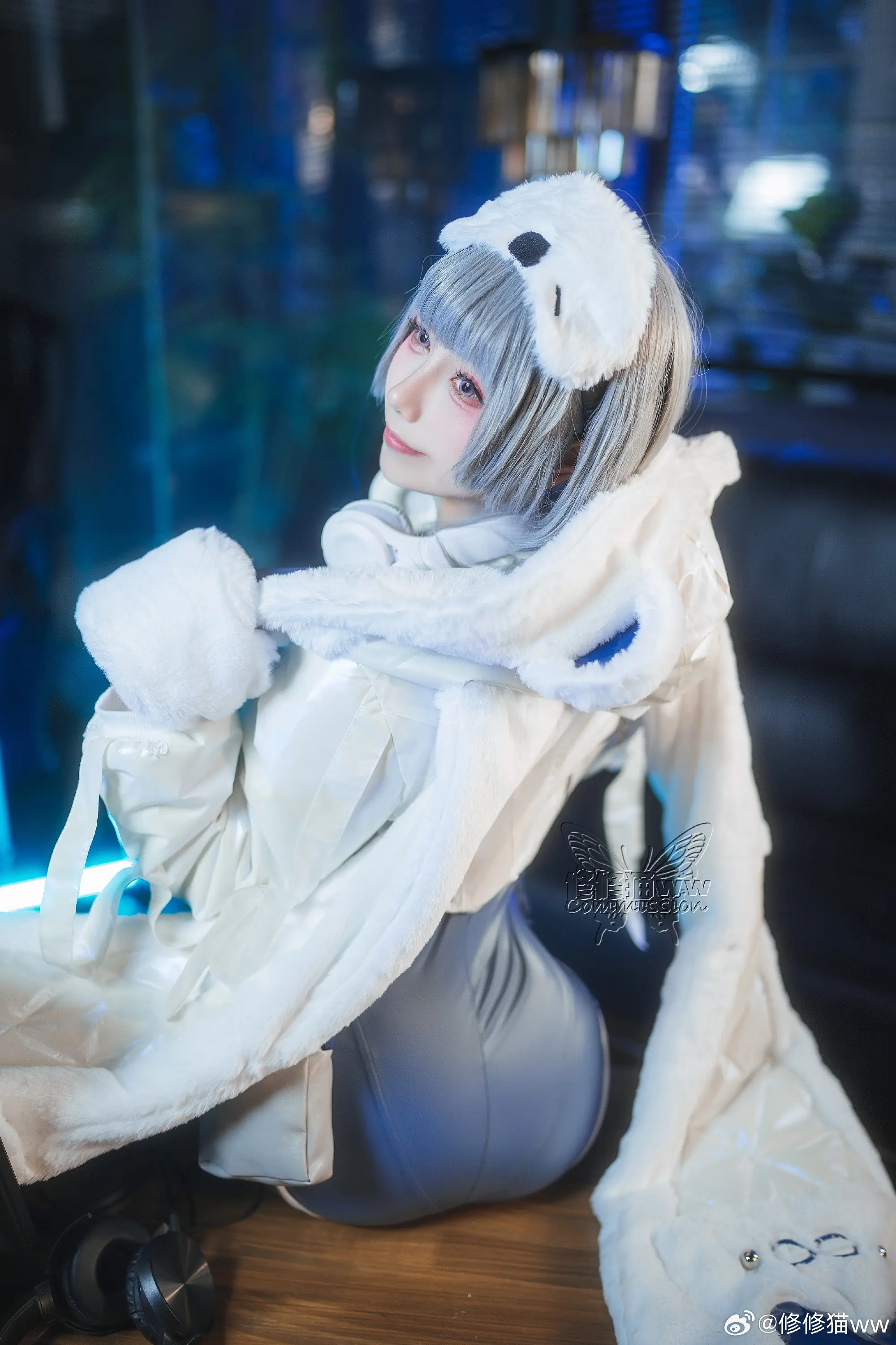 COSPLAY 哈啊~请问您看到北极熊了吗 nikke:胜利女神@修修猫ww COSPLAY-第4张