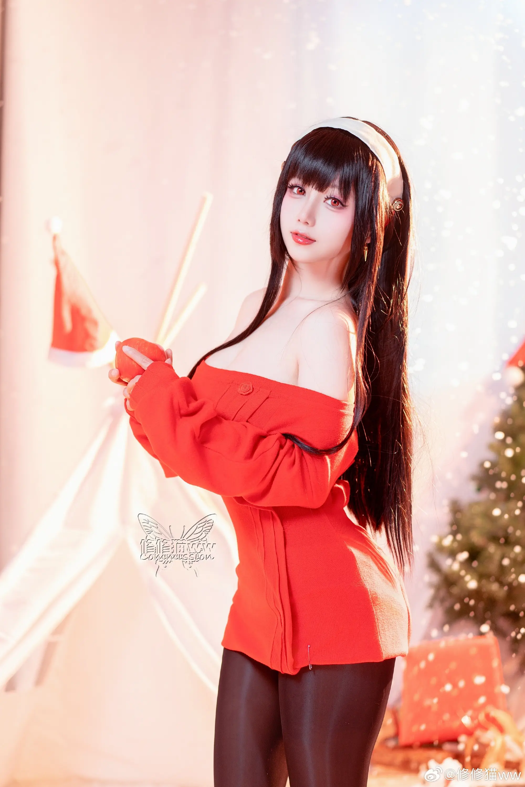 COSPLAY 今天在家陪妈咪过情人节 好吗 间谍过家家 约尔@修修猫ww COSPLAY-第3张