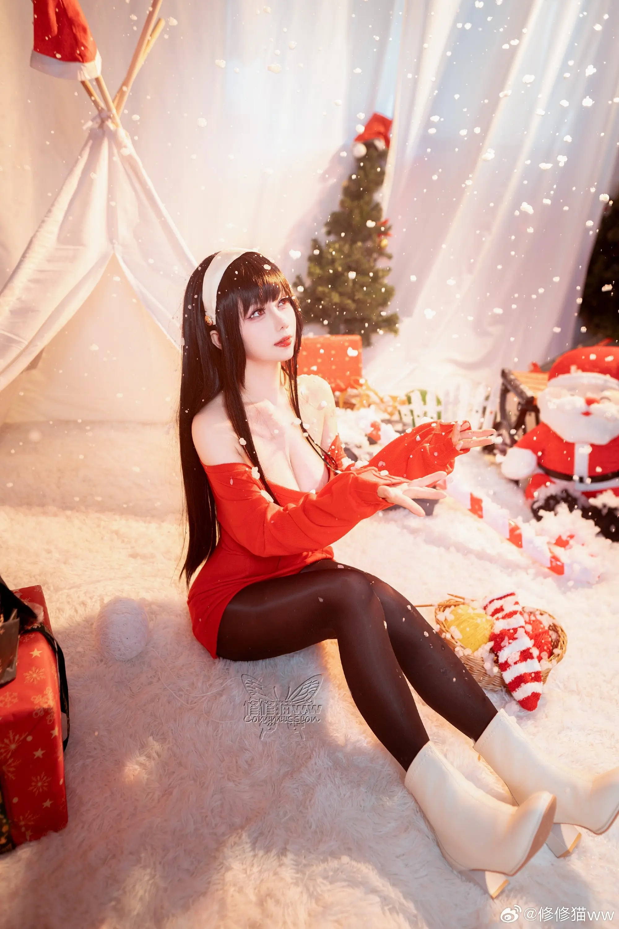 COSPLAY 今天在家陪妈咪过情人节 好吗 间谍过家家 约尔@修修猫ww COSPLAY-第8张