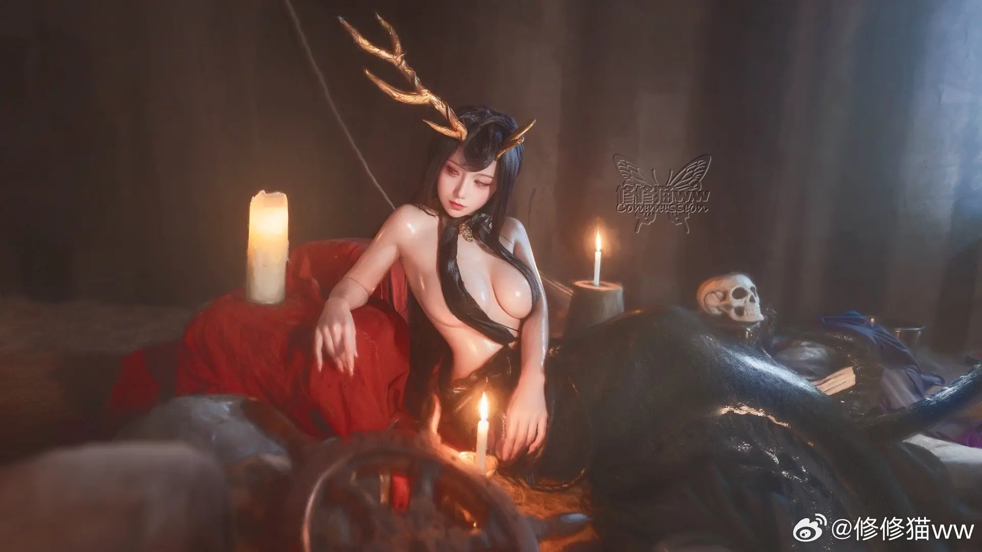 COSPLAY 您好，指挥官大人，我叫金鹿号。碧蓝航线@修修猫ww COSPLAY-第4张