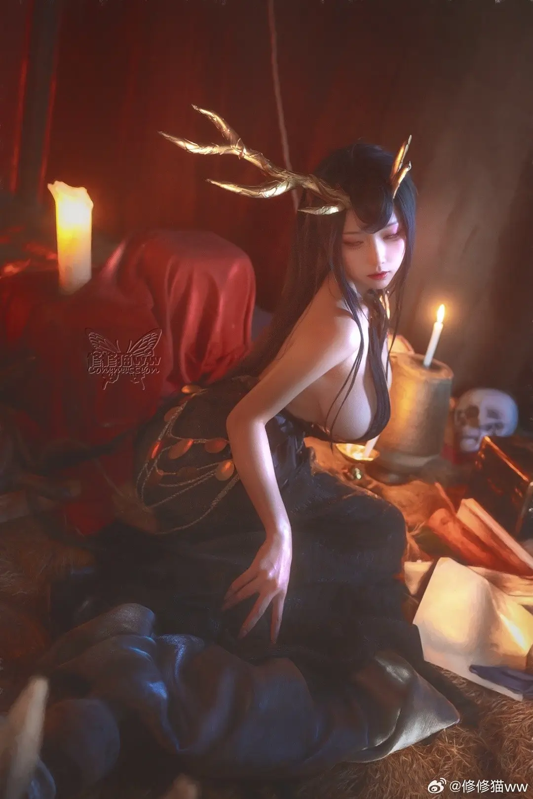 COSPLAY 您好，指挥官大人，我叫金鹿号。碧蓝航线@修修猫ww COSPLAY-第2张