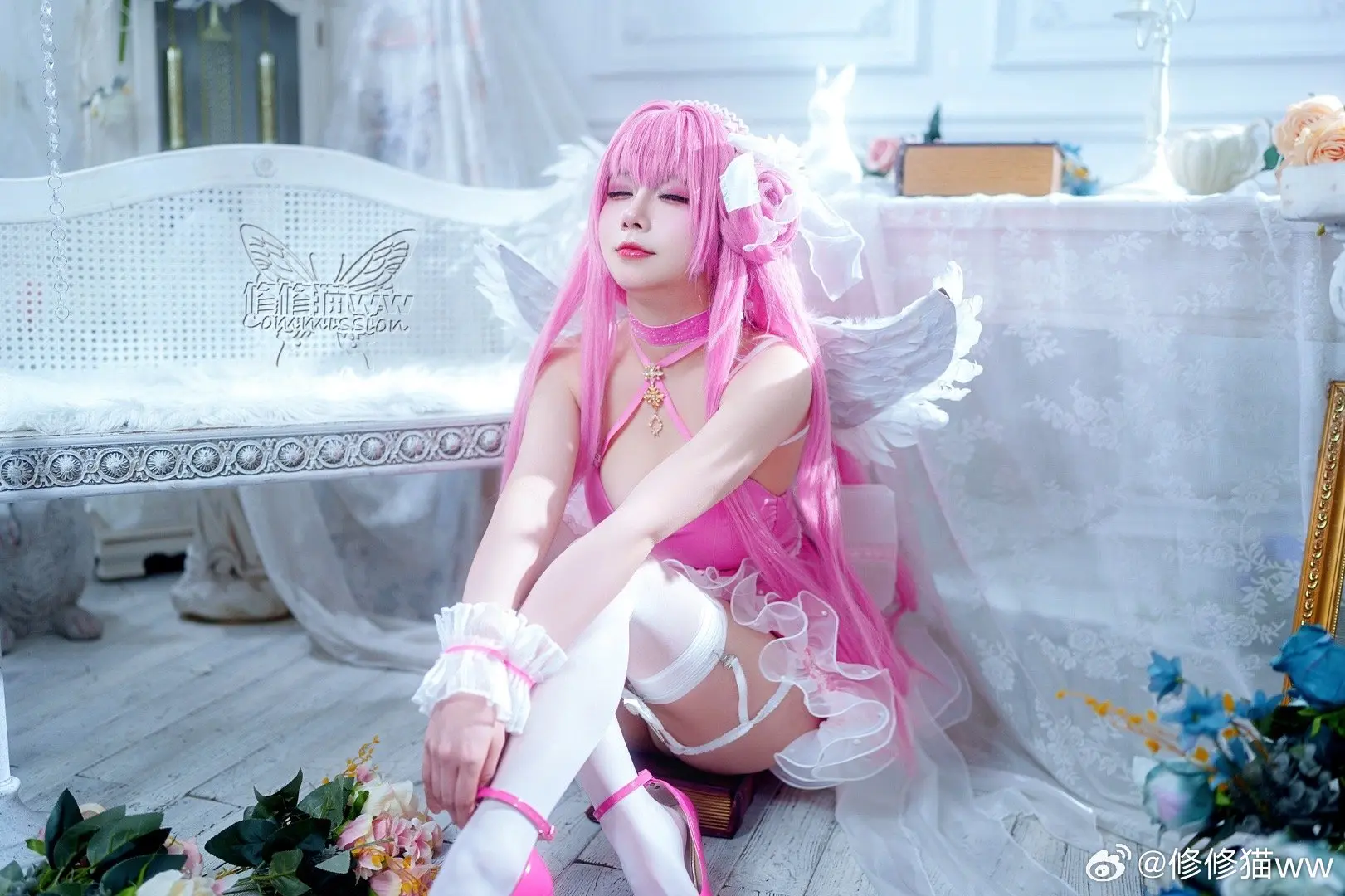 COSPLAY nikke:胜利女神 桃乐丝·黎明派对@修修猫ww COSPLAY-第7张