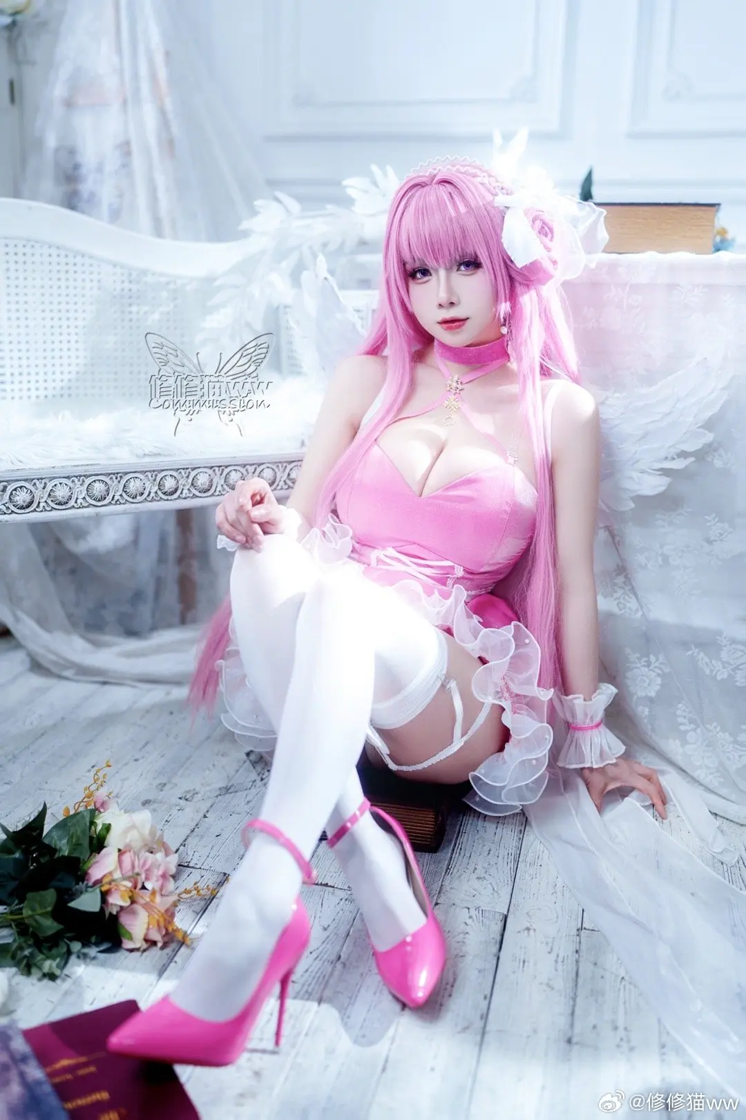 COSPLAY nikke:胜利女神 桃乐丝·黎明派对@修修猫ww COSPLAY-第8张