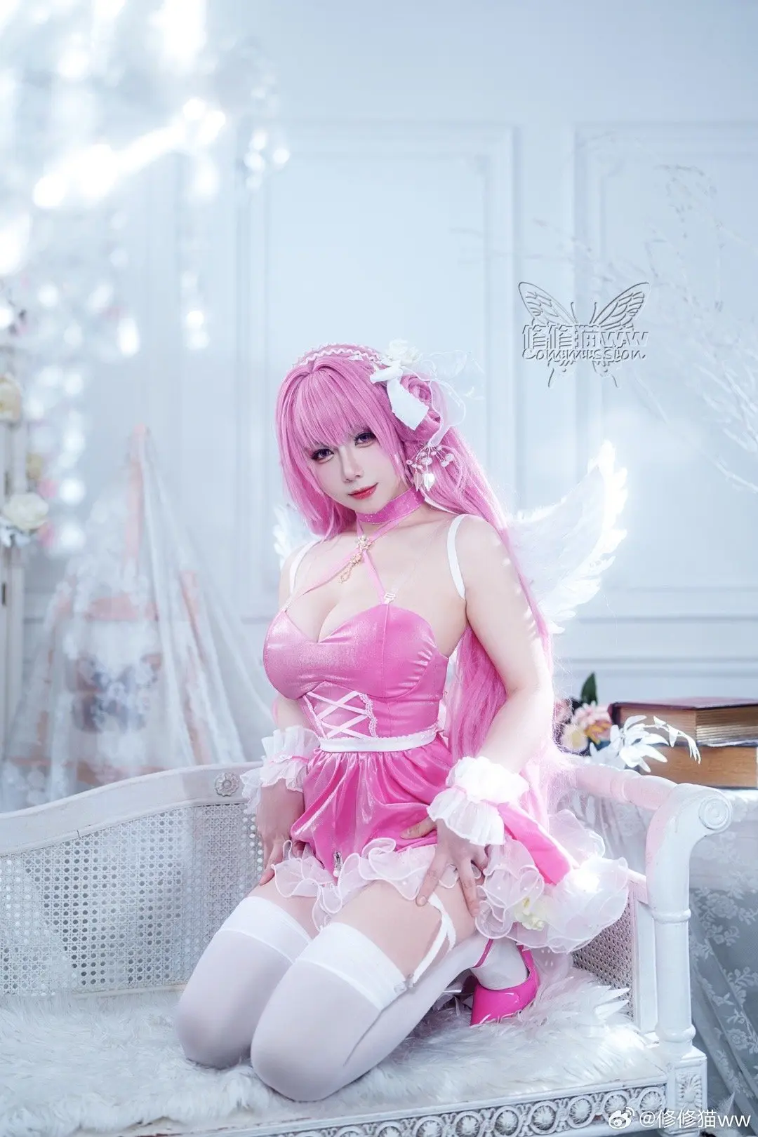 COSPLAY nikke:胜利女神 桃乐丝·黎明派对@修修猫ww COSPLAY-第4张