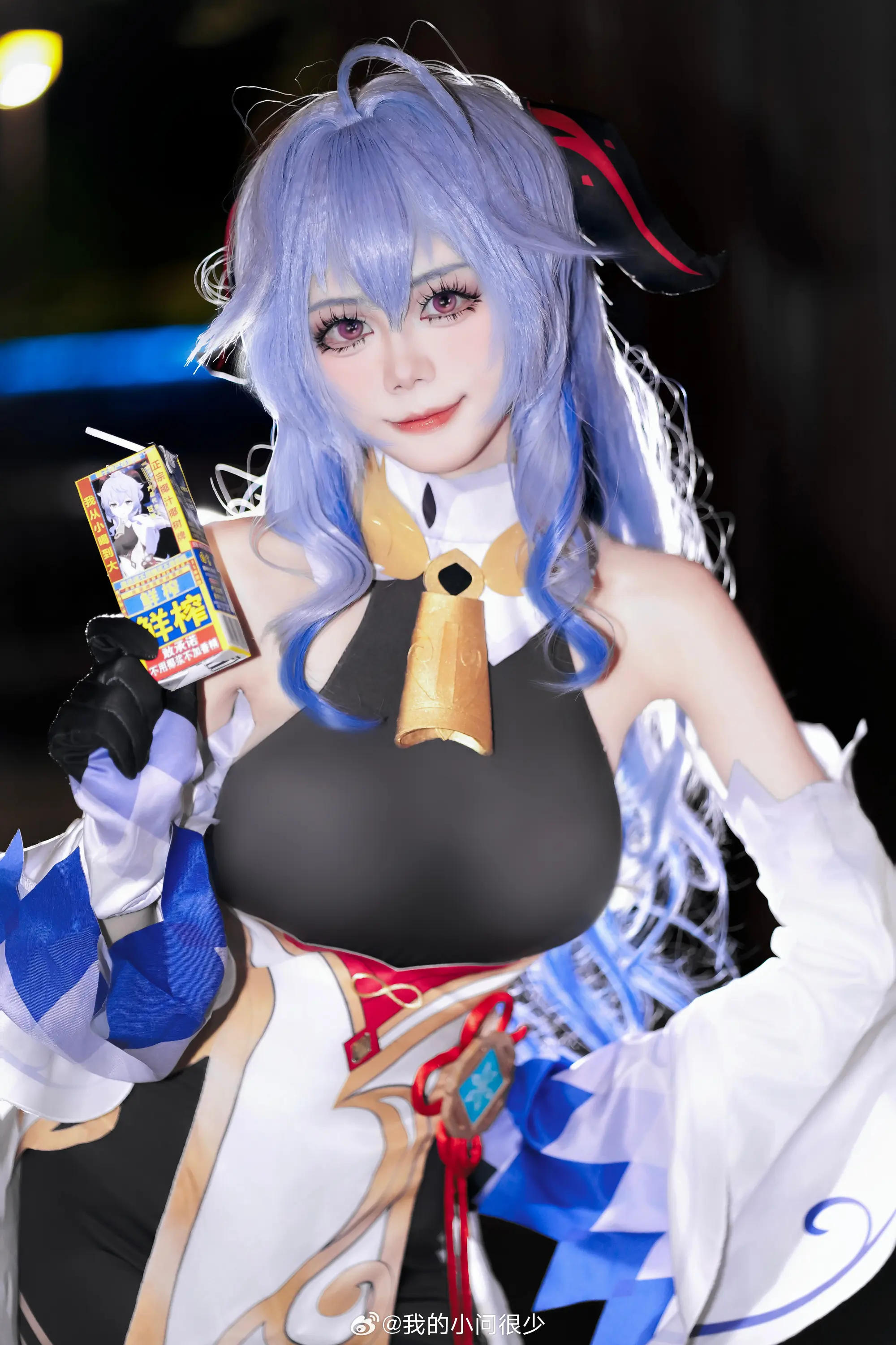 cosplay❄️风雪的缩影❄️如琉璃般飘落❄️ 原神 甘雨@我的小问很少 COSPLAY-第2张