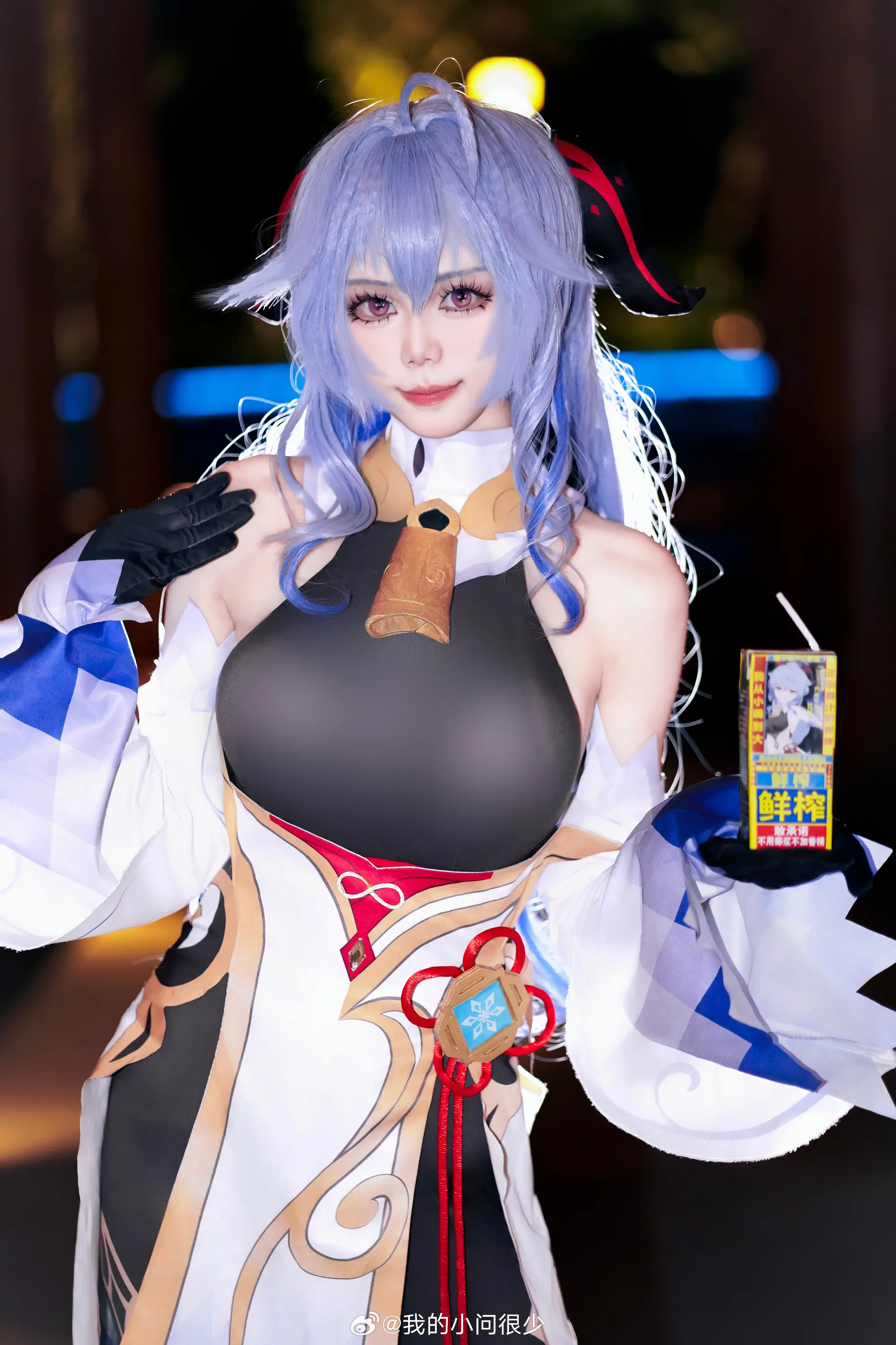 cosplay❄️风雪的缩影❄️如琉璃般飘落❄️ 原神 甘雨@我的小问很少 COSPLAY-第3张
