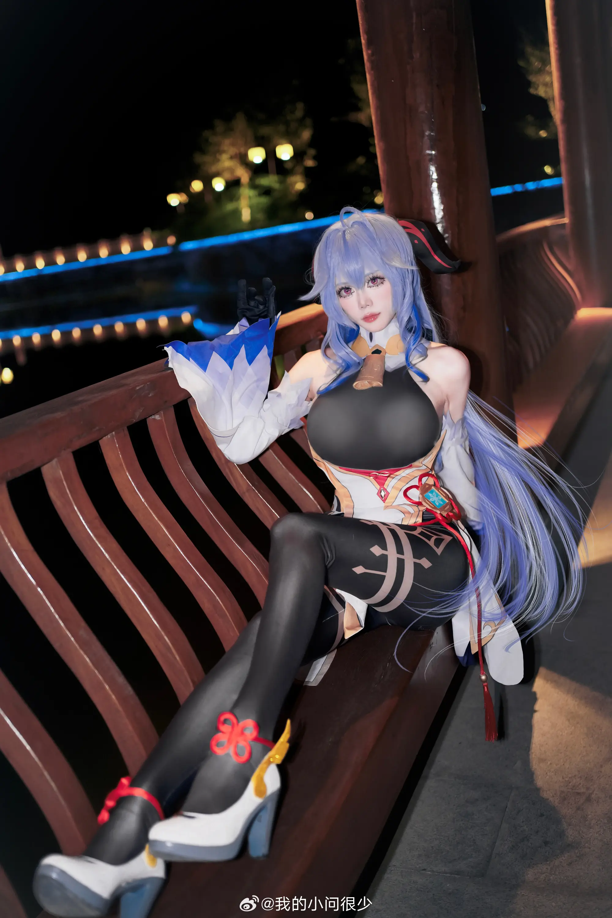 cosplay❄️风雪的缩影❄️如琉璃般飘落❄️ 原神 甘雨@我的小问很少 COSPLAY-第8张