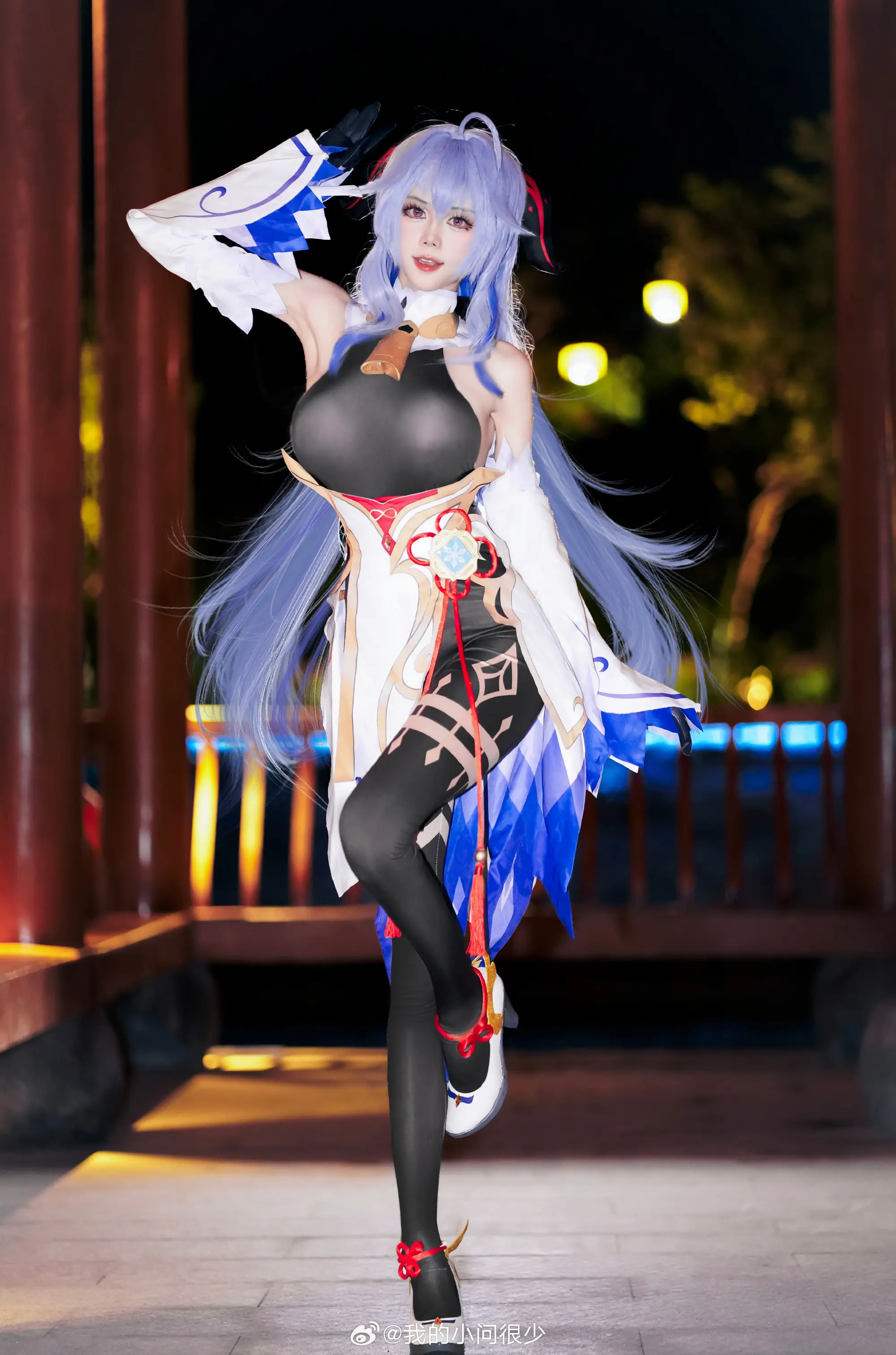cosplay❄️风雪的缩影❄️如琉璃般飘落❄️ 原神 甘雨@我的小问很少 COSPLAY-第12张