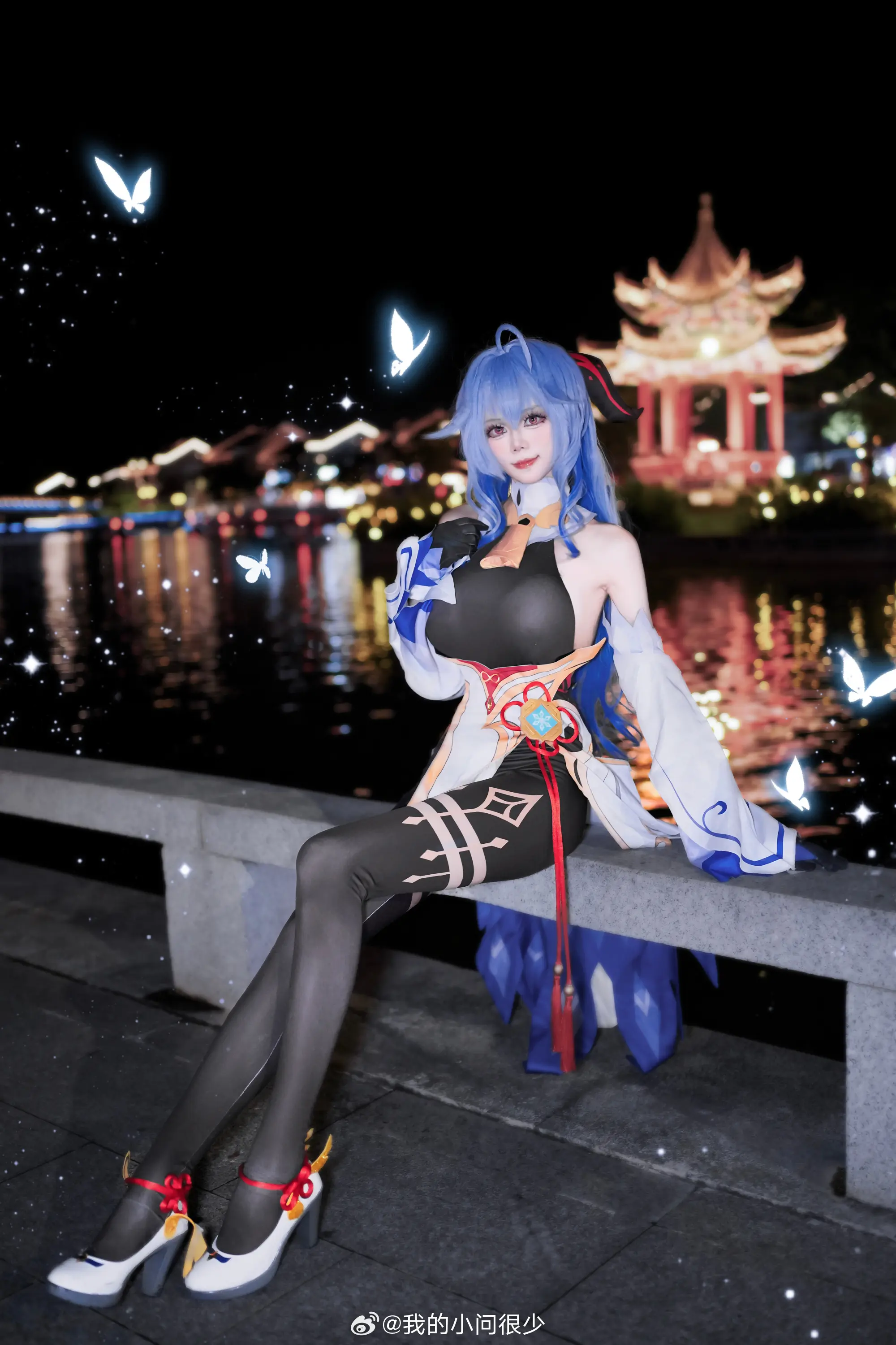 cosplay❄️风雪的缩影❄️如琉璃般飘落❄️ 原神 甘雨@我的小问很少 COSPLAY-第6张