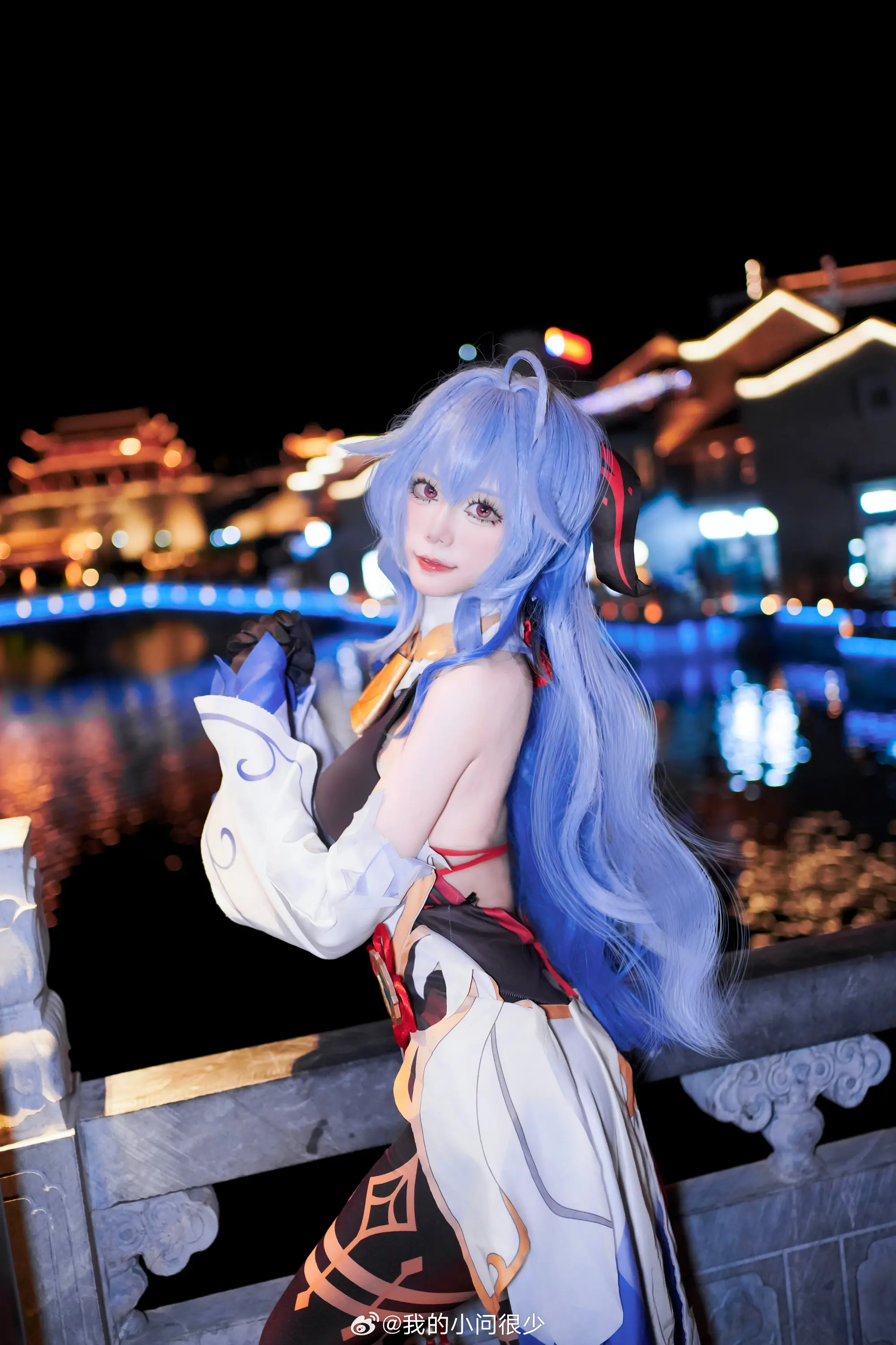 cosplay❄️风雪的缩影❄️如琉璃般飘落❄️ 原神 甘雨@我的小问很少 COSPLAY-第7张