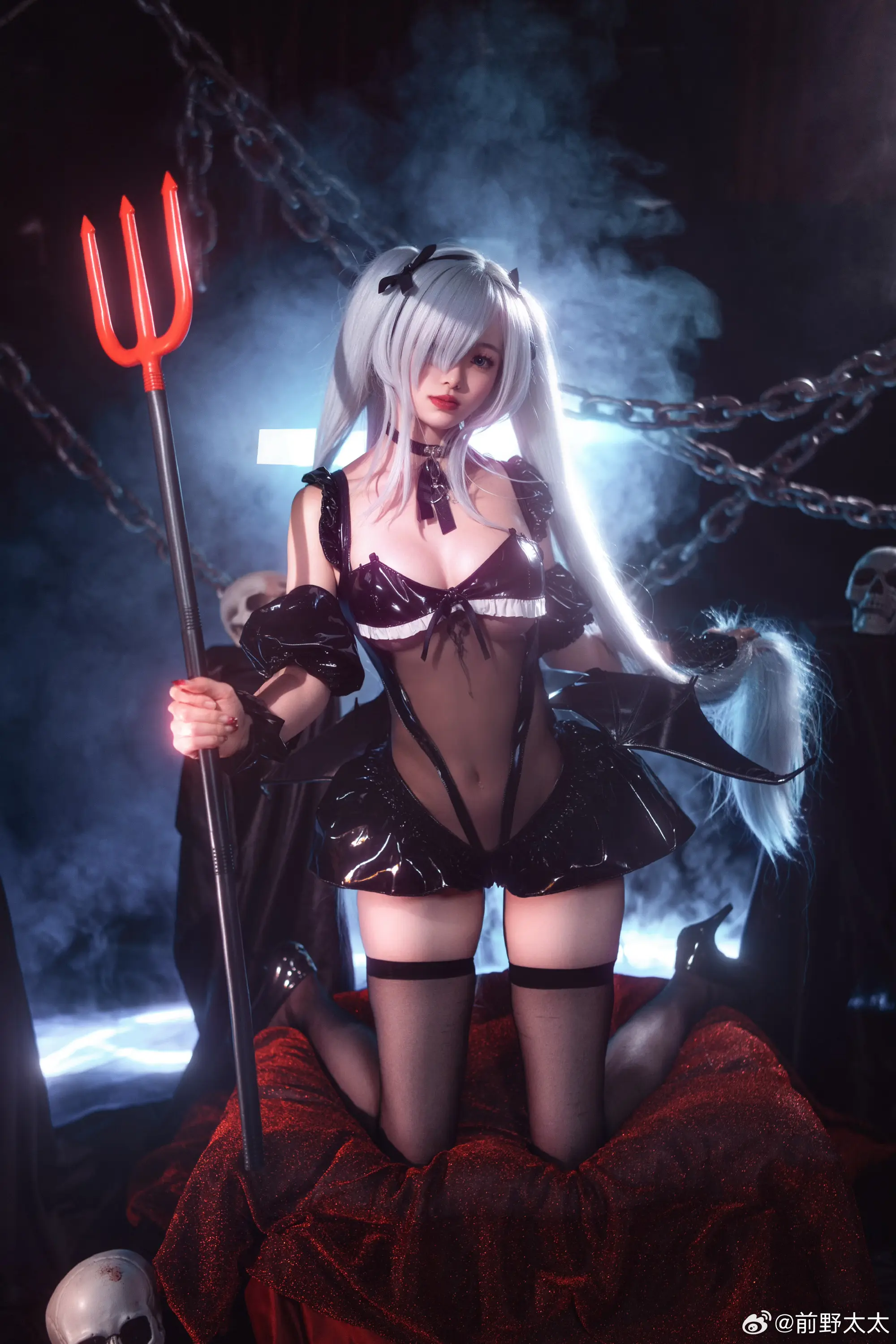 😈😈碧蓝航线 雅努斯小恶魔cos😈😈@前野太太-公众号小姨ai