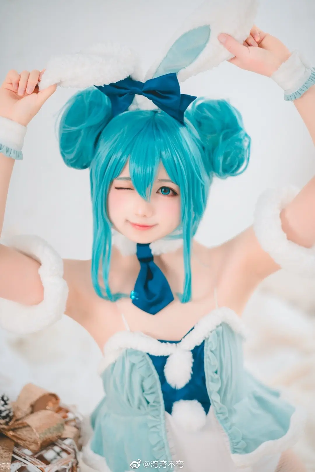 cosplay ～兔年就要拍兔女郎！ miku 兔女郎ver.@湾湾不弯 COSPLAY-第5张