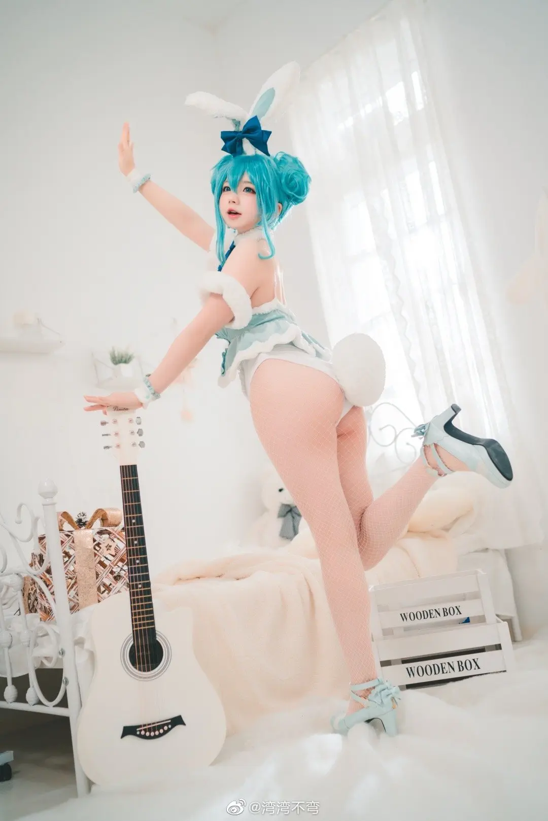 cosplay ～兔年就要拍兔女郎！ miku 兔女郎ver.@湾湾不弯 COSPLAY-第8张
