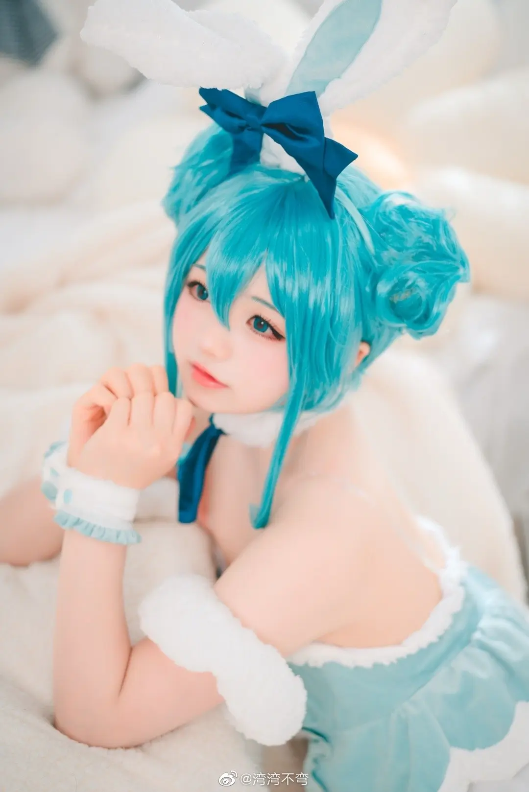 cosplay ～兔年就要拍兔女郎！ miku 兔女郎ver.@湾湾不弯 COSPLAY-第9张
