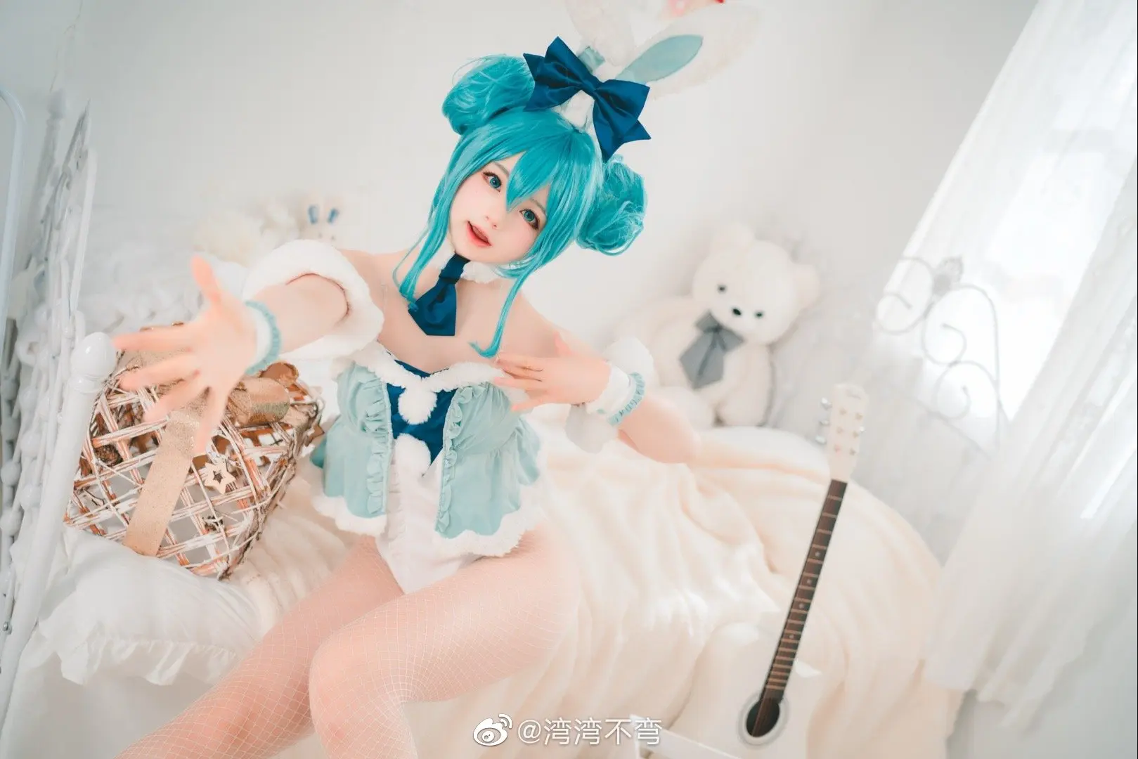 cosplay ～兔年就要拍兔女郎！ miku 兔女郎ver.@湾湾不弯 COSPLAY-第16张