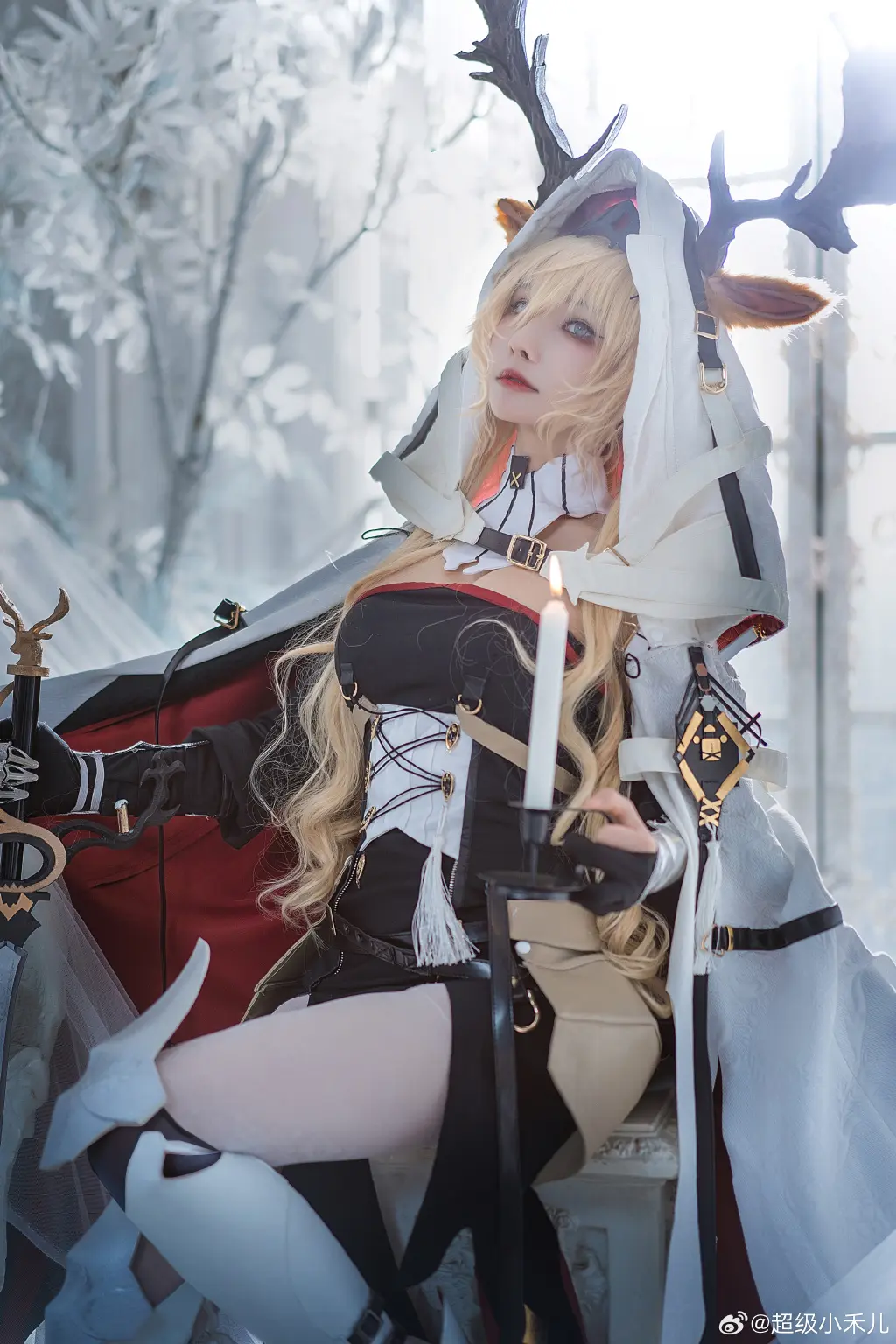 明日方舟 ✨烛骑士 | 薇薇安娜@超级小禾儿 COSPLAY-第7张
