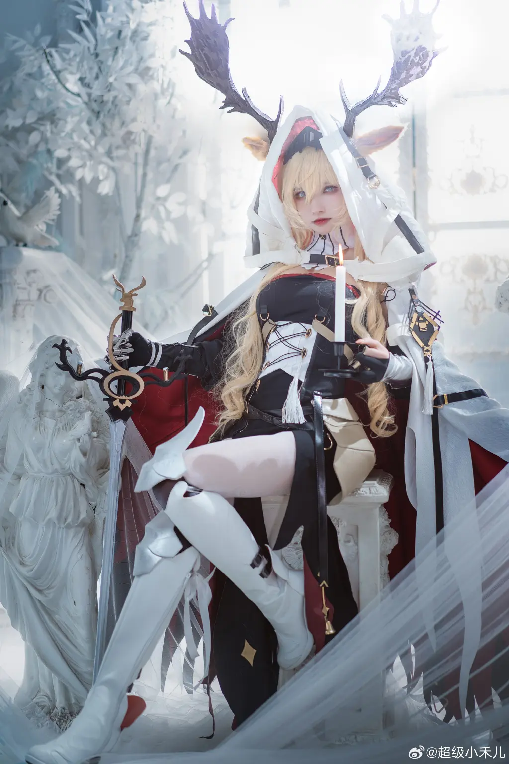 明日方舟 ✨烛骑士 | 薇薇安娜@超级小禾儿 COSPLAY-第11张