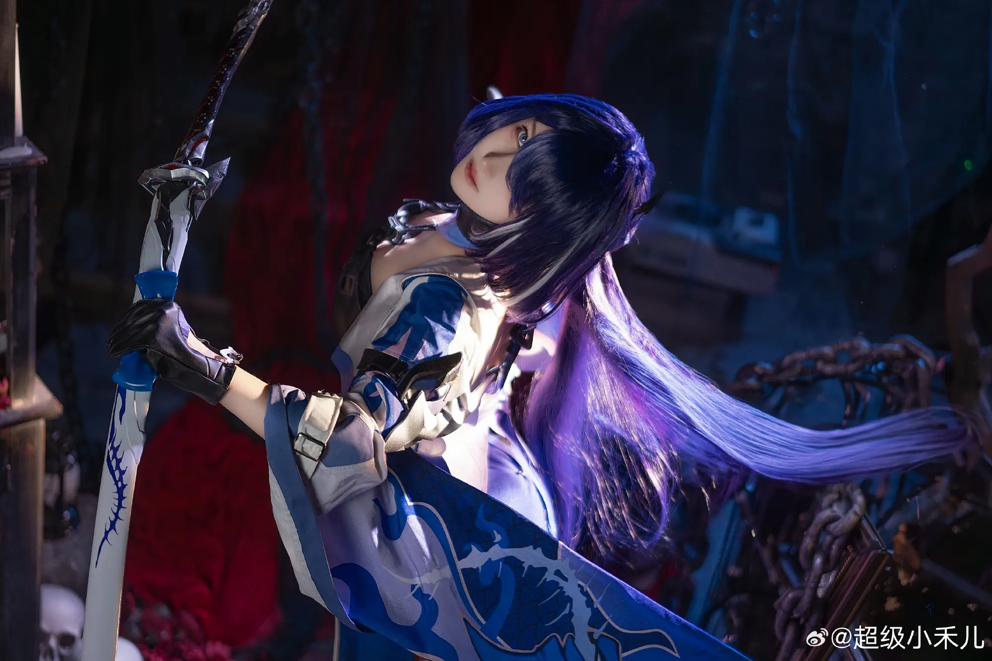 COSPLAY 如果身配一柄刀，总要用它斩下些什么 崩坏:星穹铁道 黄泉@超级小禾儿 COSPLAY-第3张