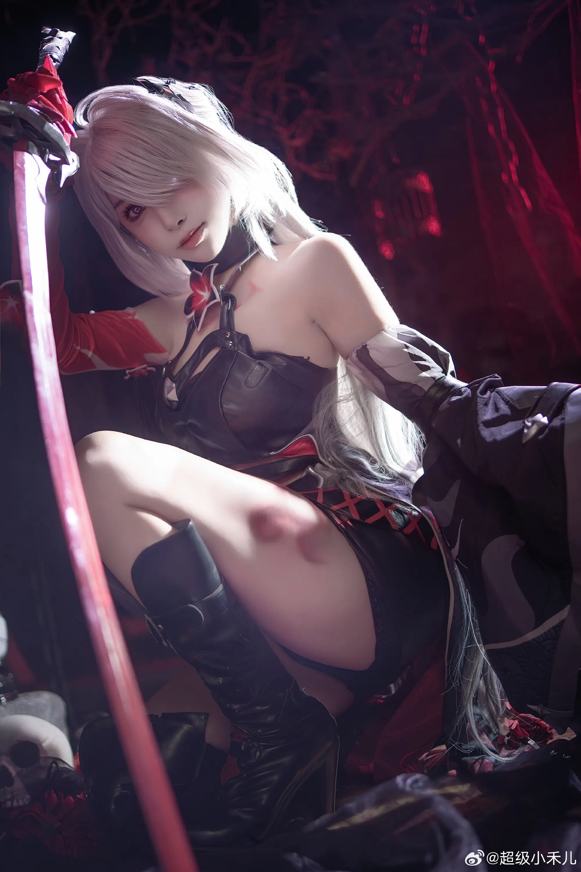 COSPLAY 如果身配一柄刀，总要用它斩下些什么 崩坏:星穹铁道 黄泉@超级小禾儿 COSPLAY-第4张