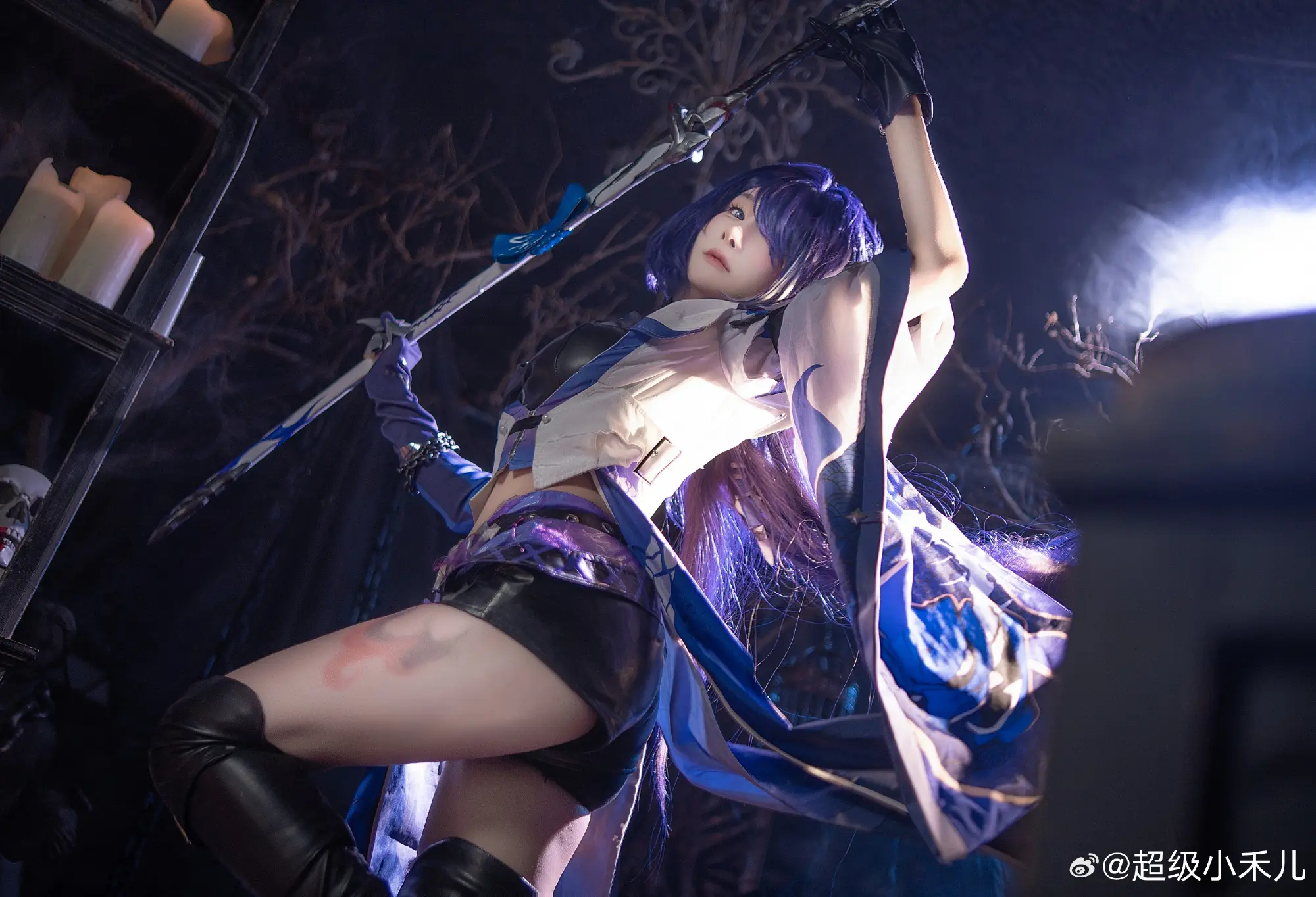 COSPLAY 如果身配一柄刀，总要用它斩下些什么 崩坏:星穹铁道 黄泉@超级小禾儿 COSPLAY-第12张