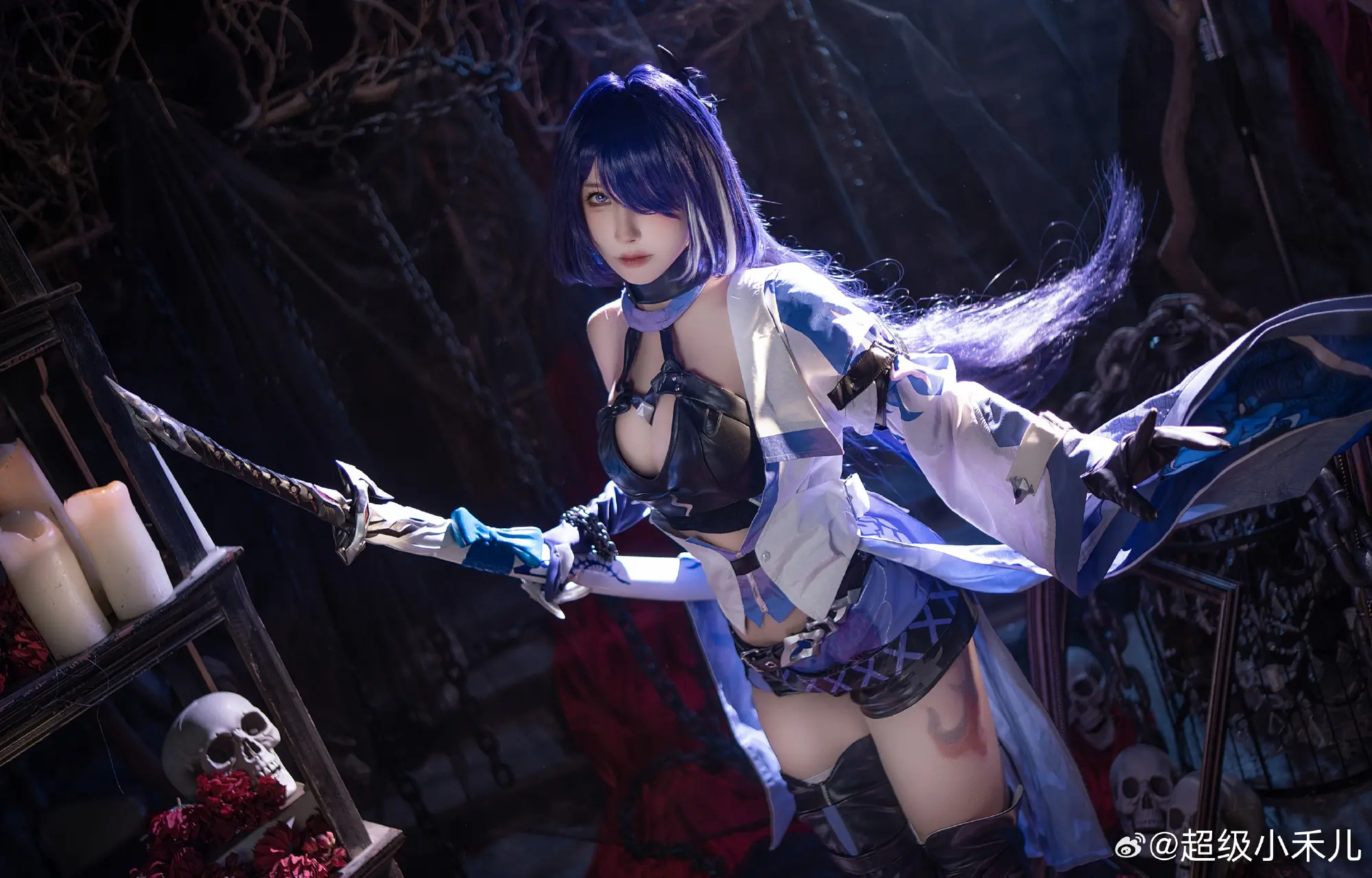 COSPLAY 如果身配一柄刀，总要用它斩下些什么 崩坏:星穹铁道 黄泉@超级小禾儿 COSPLAY-第9张