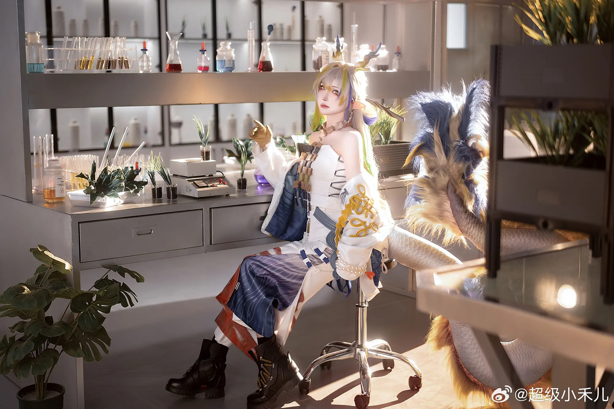 COSPLAY 我时常会想起那些年月…田地广阔，稻花清香… 明日方舟 黍@超级小禾儿 COSPLAY-第5张