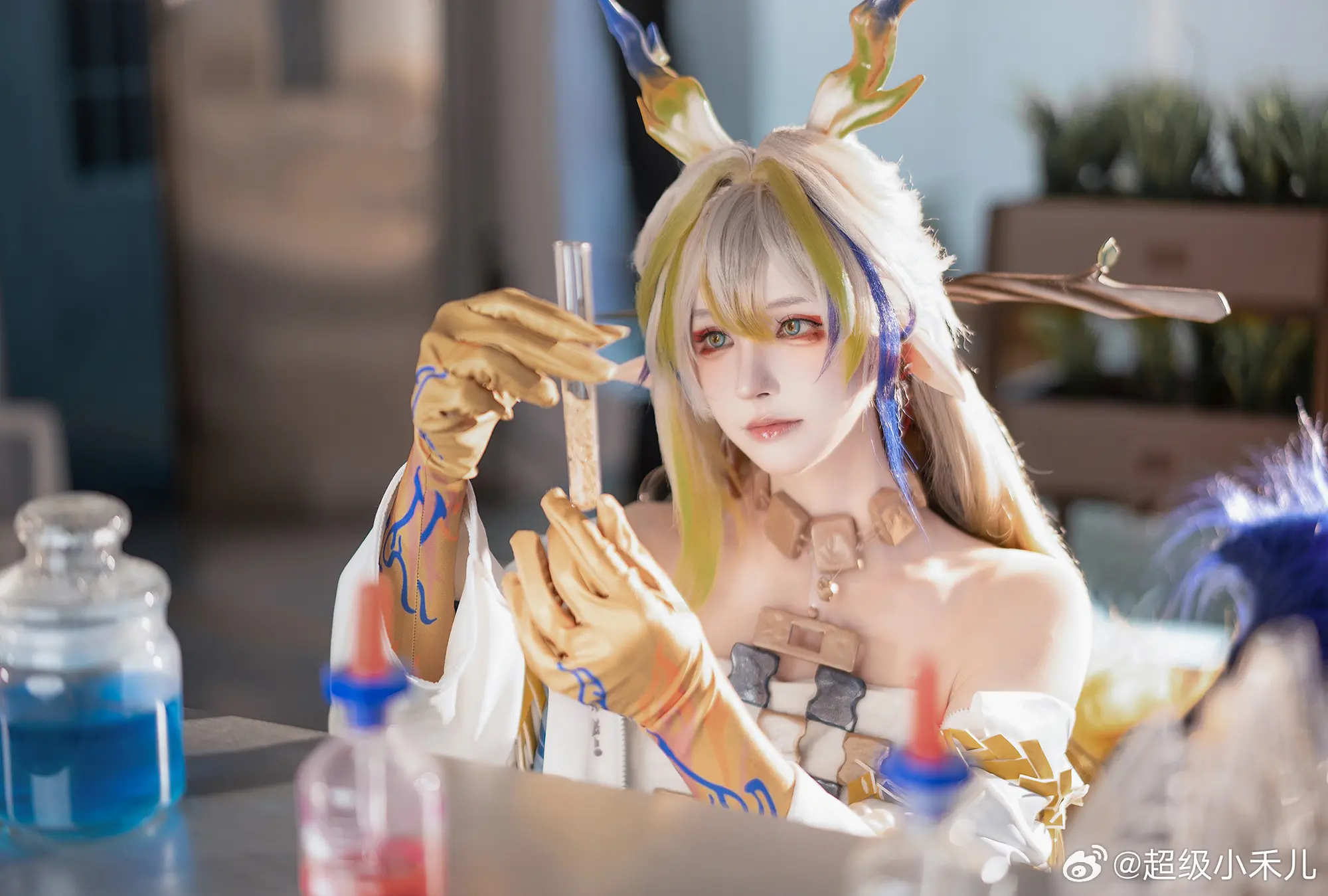 COSPLAY 我时常会想起那些年月…田地广阔，稻花清香… 明日方舟 黍@超级小禾儿-公众号小姨ai