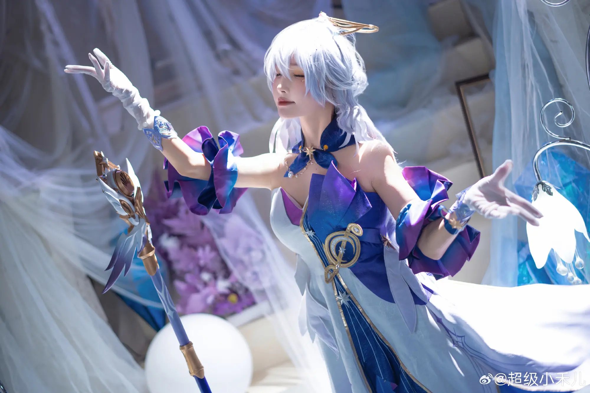COSPLAY 拍点鸡翅膀女孩！ 崩坏：星穹铁道 知更鸟@超级小禾儿 COSPLAY-第3张
