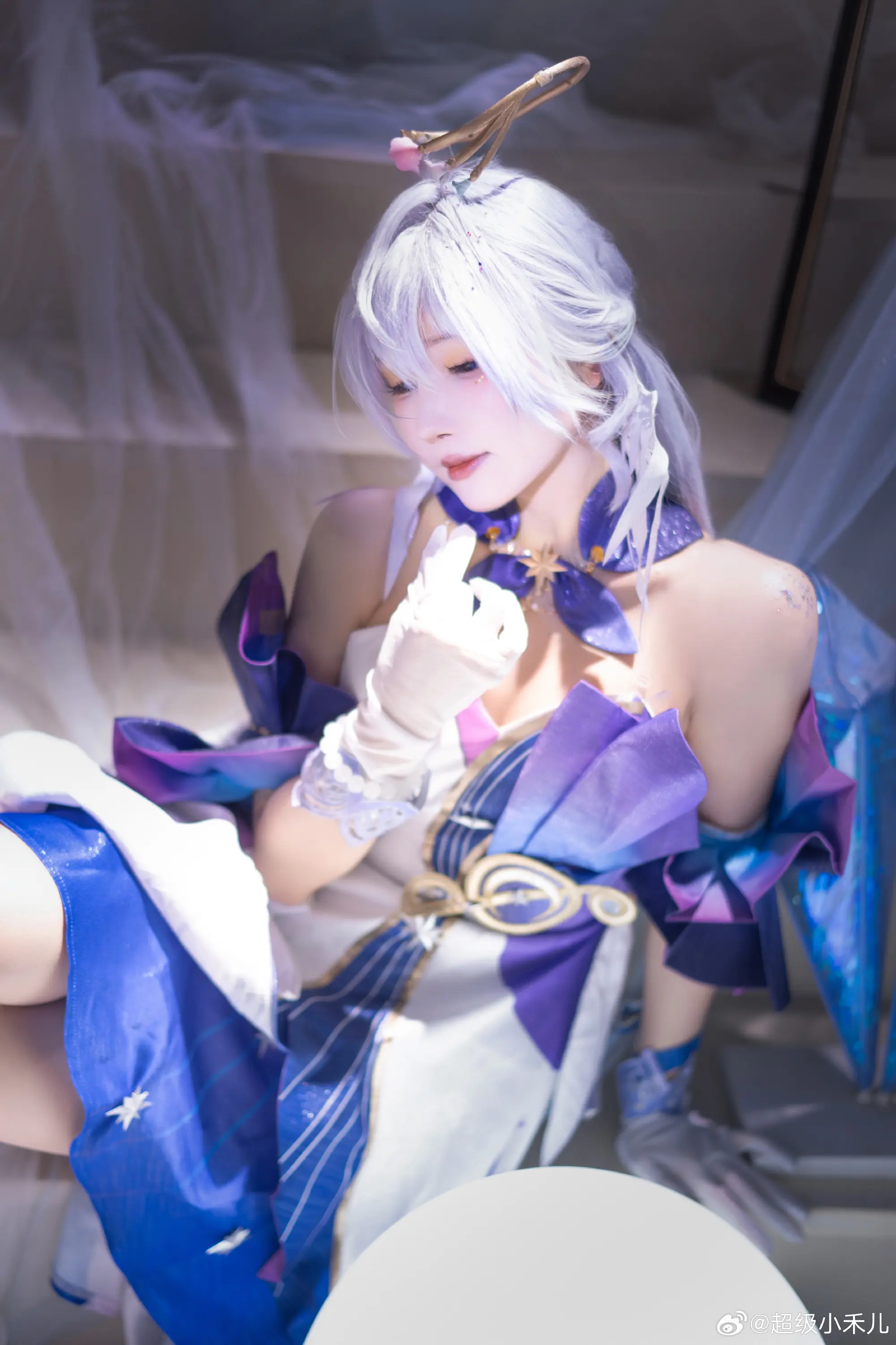 COSPLAY 拍点鸡翅膀女孩！ 崩坏：星穹铁道 知更鸟@超级小禾儿 COSPLAY-第7张