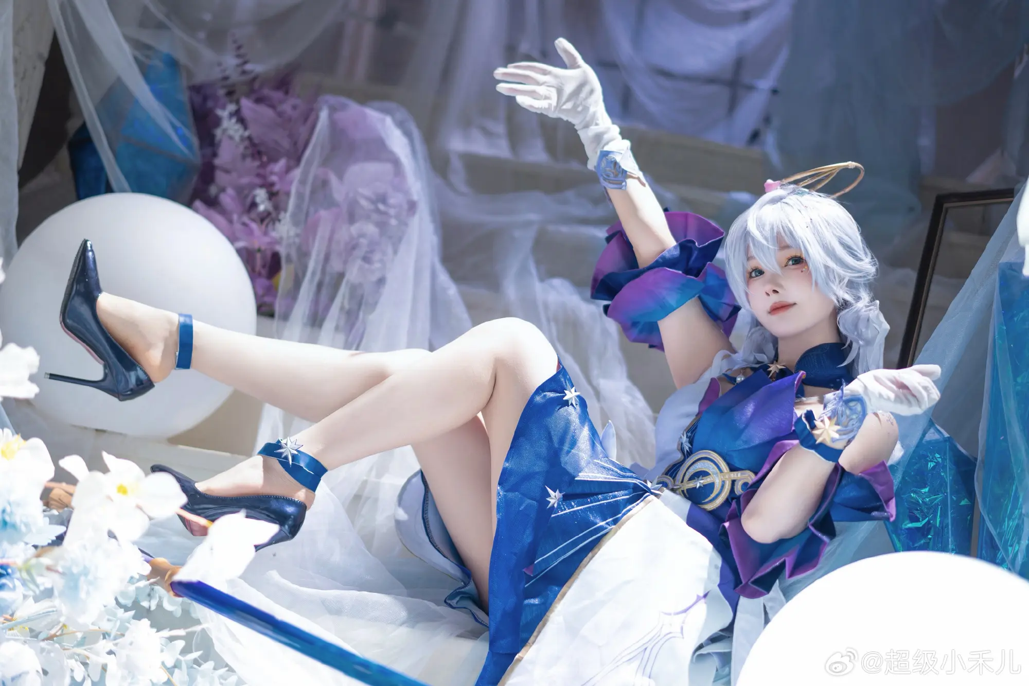 COSPLAY 拍点鸡翅膀女孩！ 崩坏：星穹铁道 知更鸟@超级小禾儿 COSPLAY-第4张