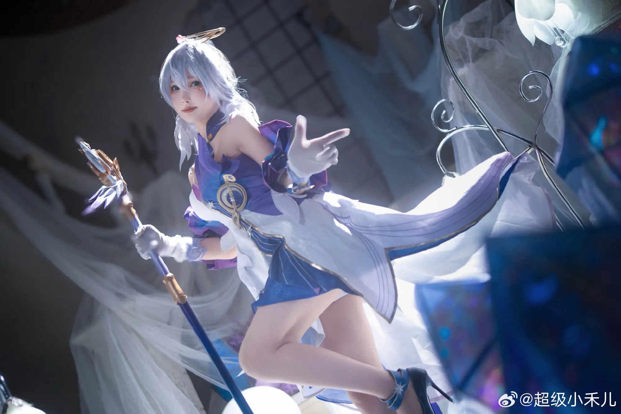 COSPLAY 拍点鸡翅膀女孩！ 崩坏：星穹铁道 知更鸟@超级小禾儿 COSPLAY-第5张
